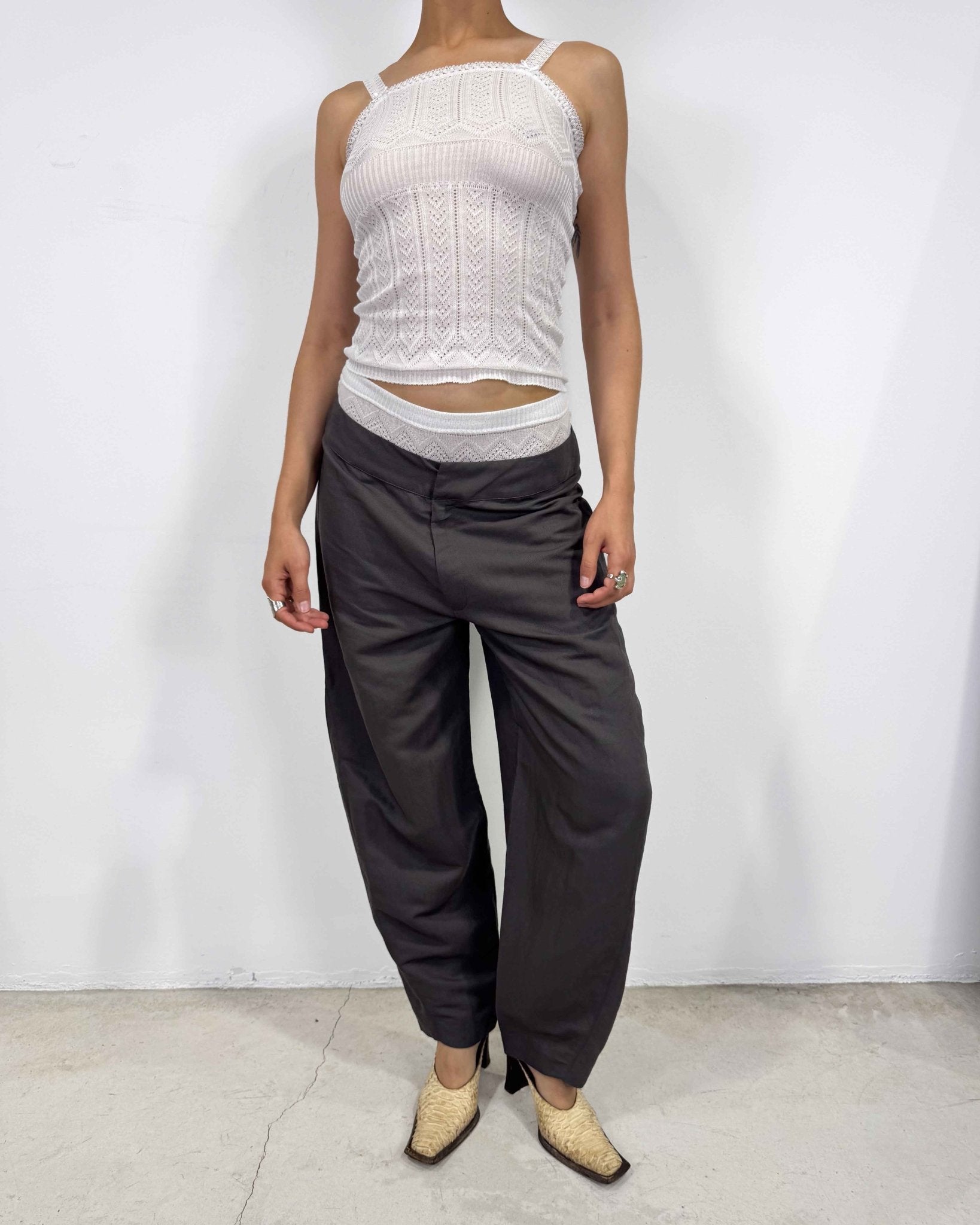 The Jeanine pants - rig vert