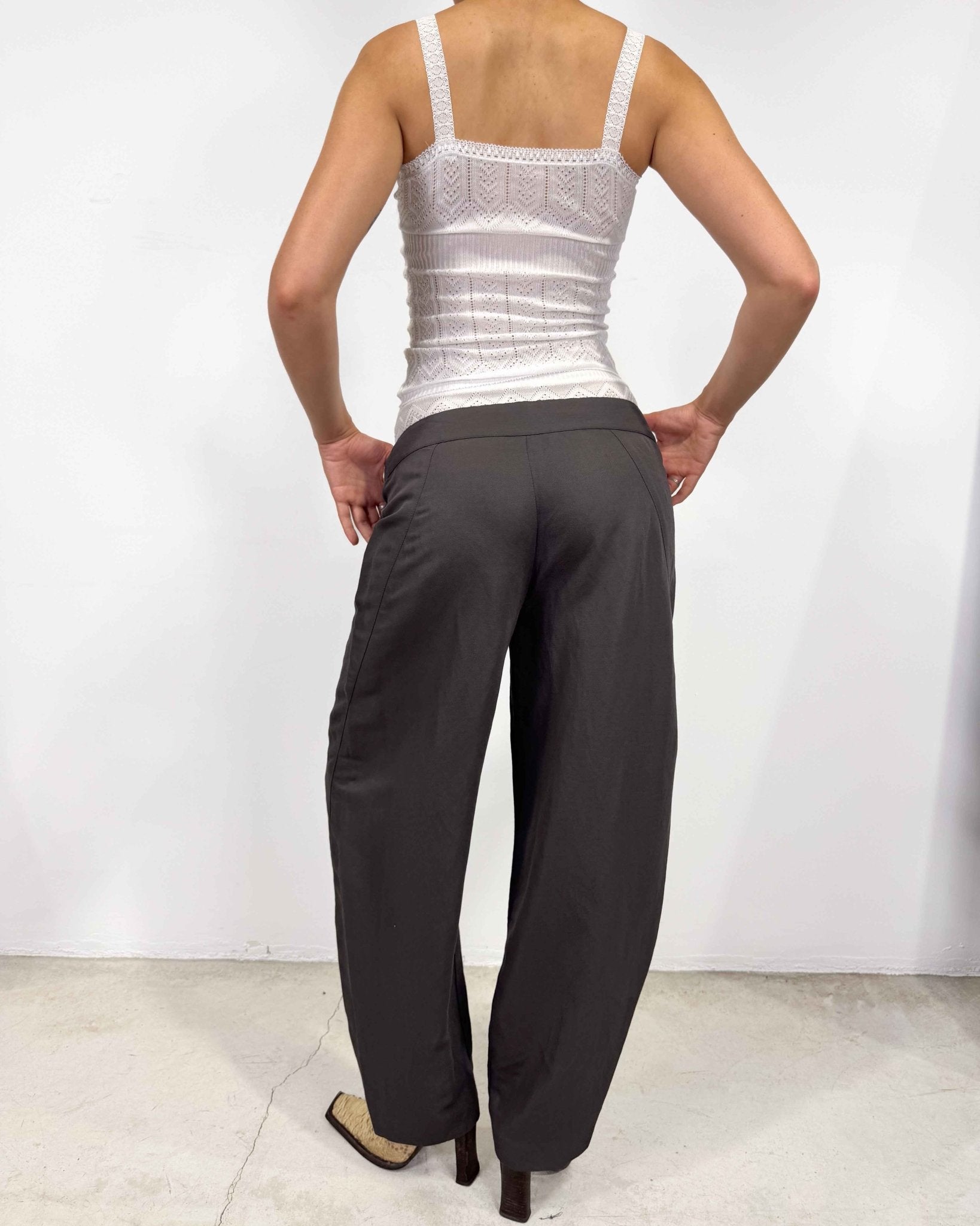 The Jeanine pants - rig vert