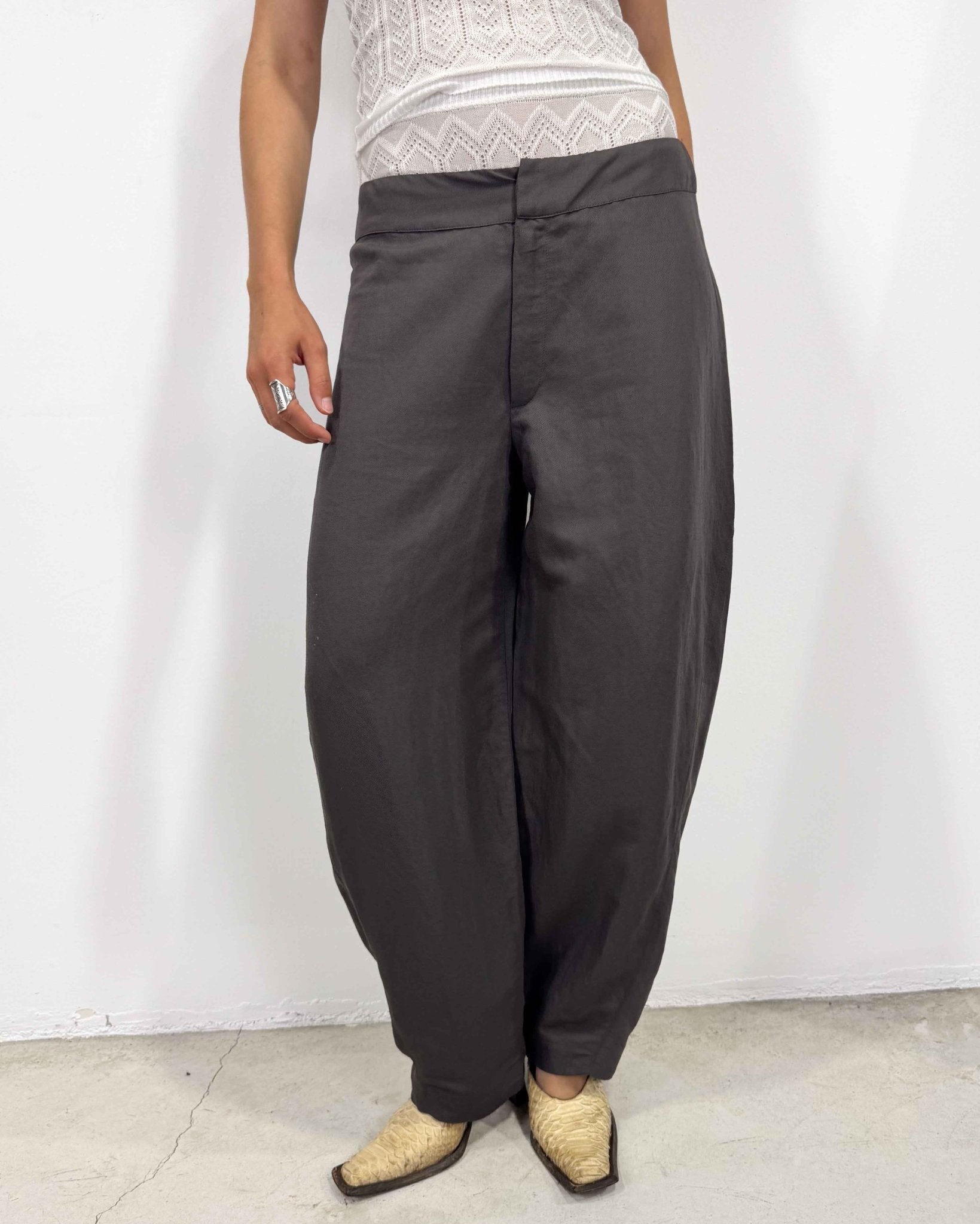 The Jeanine pants - rig vert