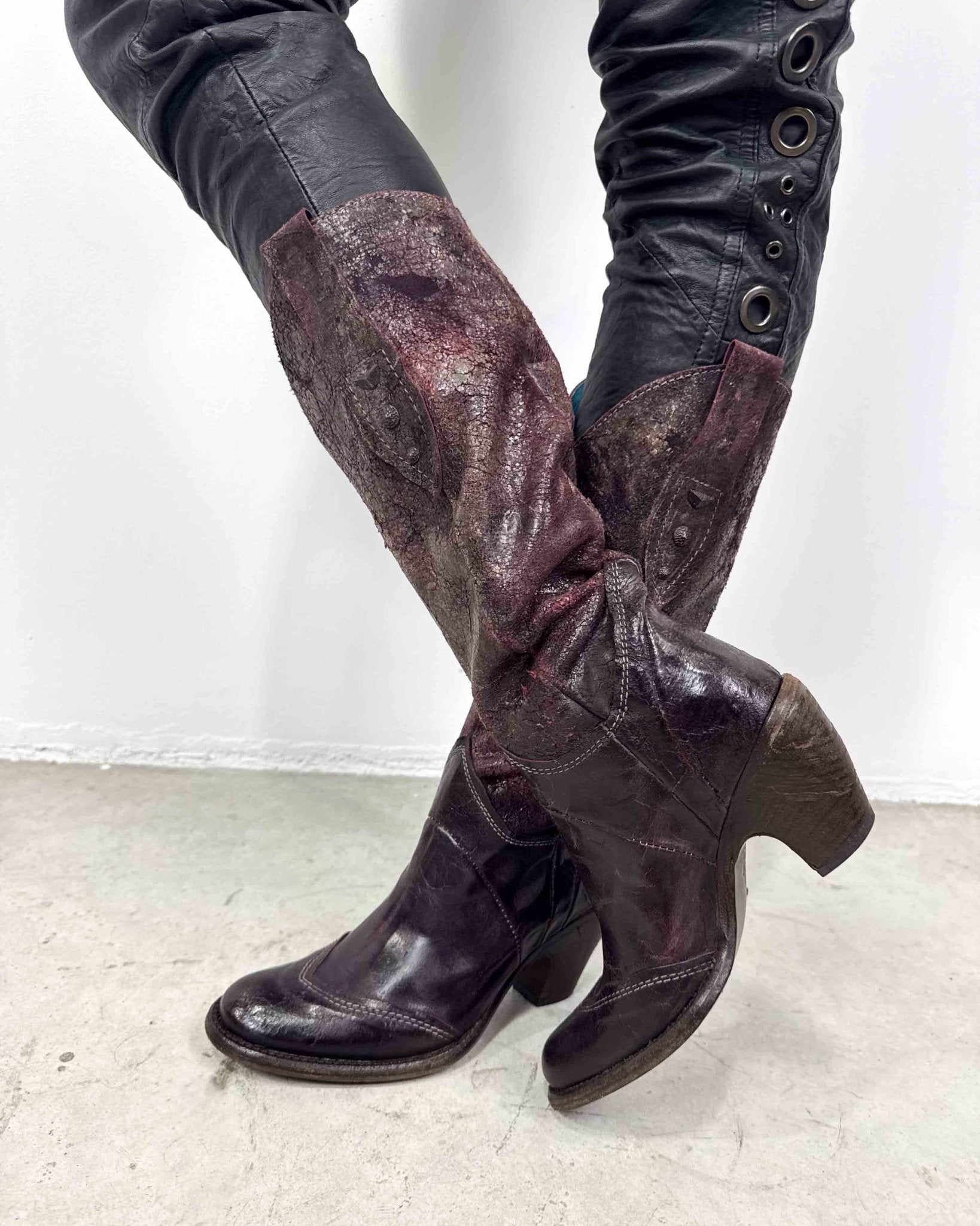 The Jessa boots - rig vert