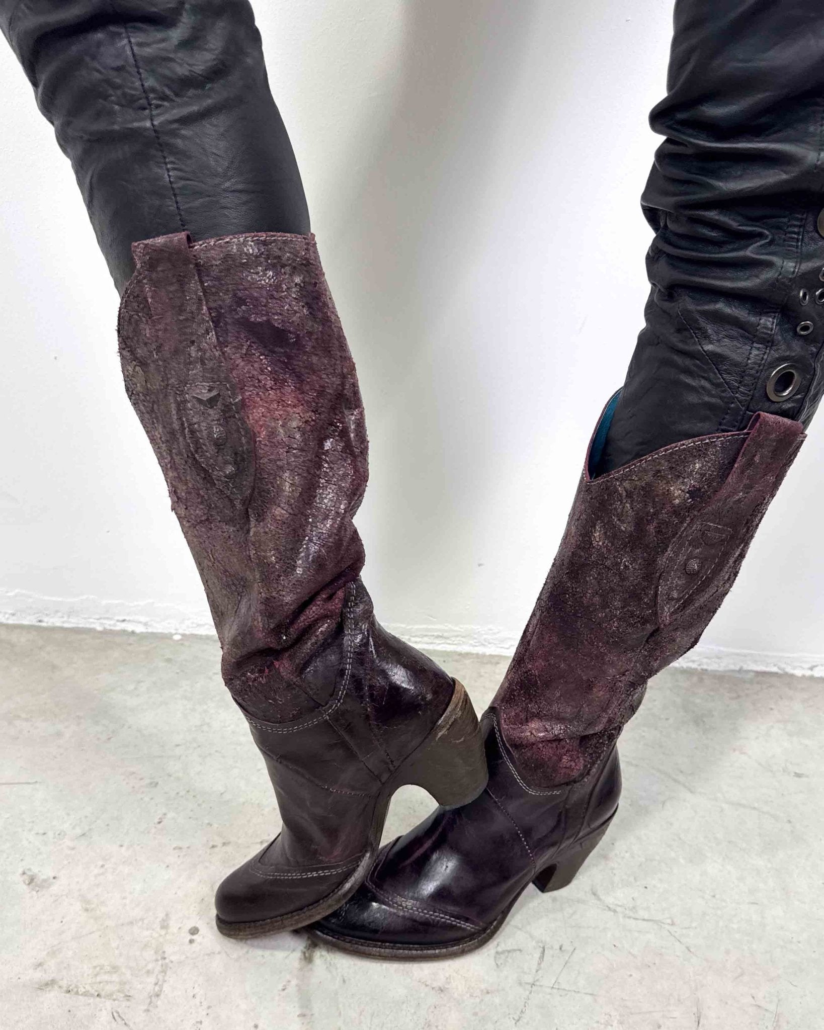 The Jessa boots - rig vert