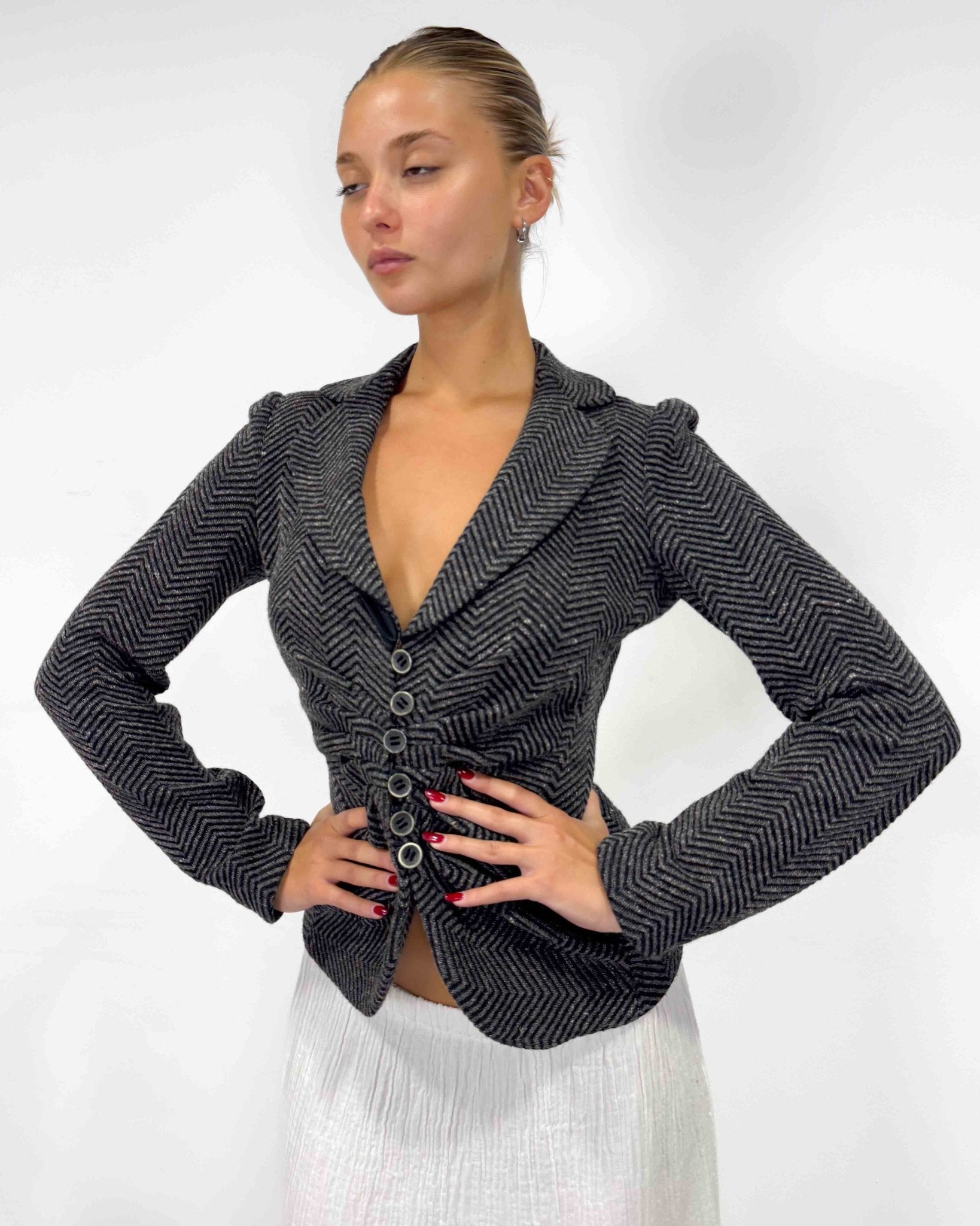 The Jimena blazer by Giorgio Armani - rig vert
