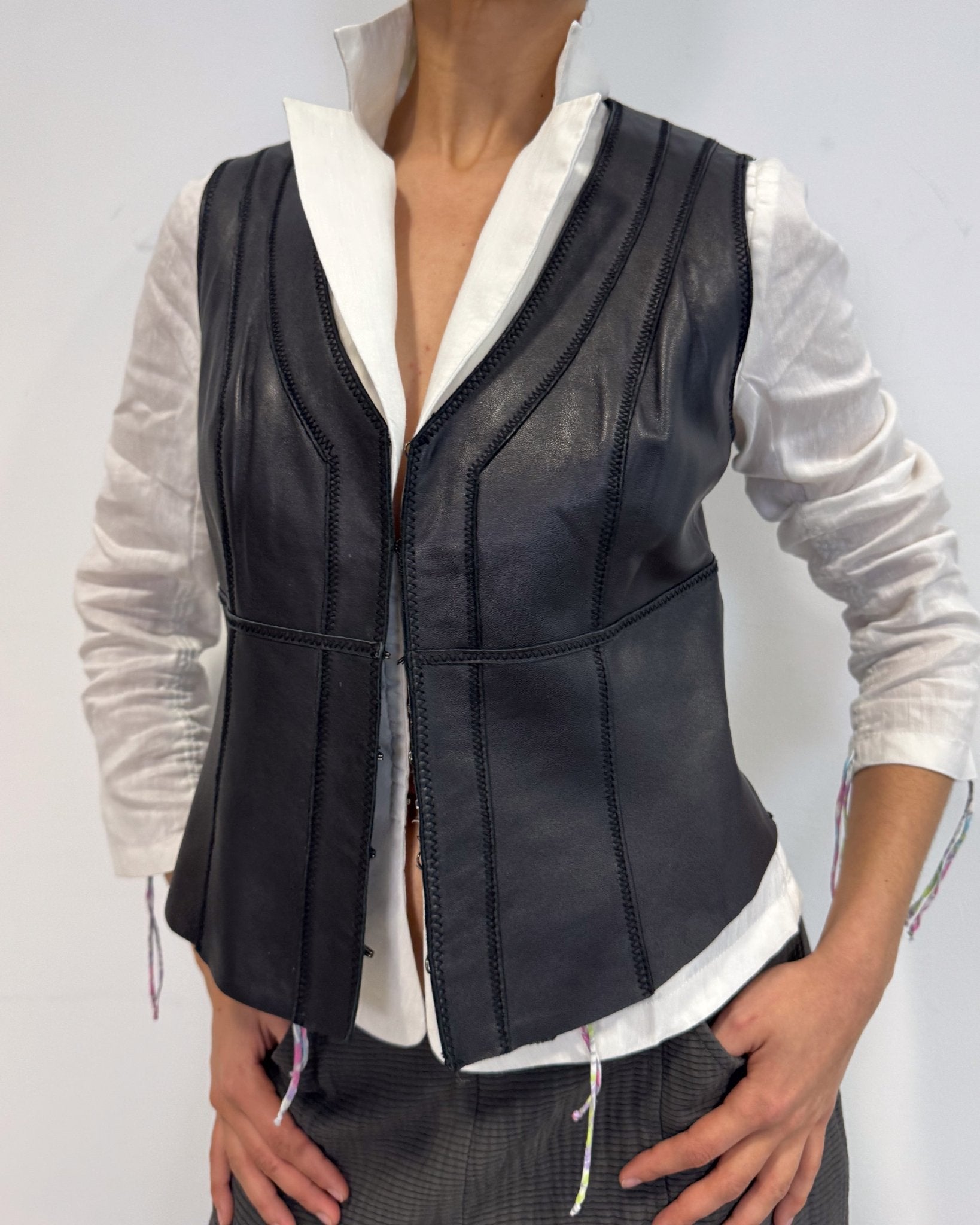 The Josephine vest - rig vert