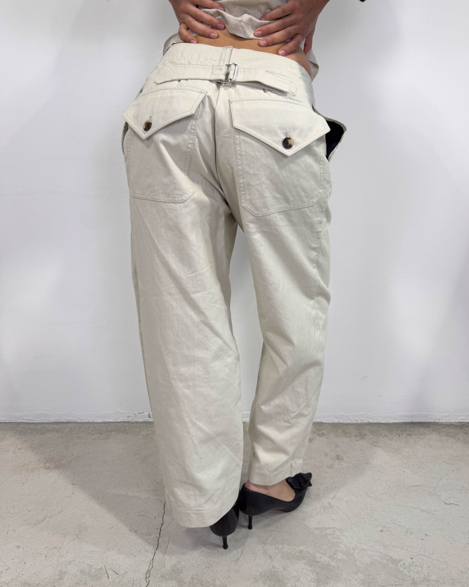The Kitty pants by Kenzo - rig vert