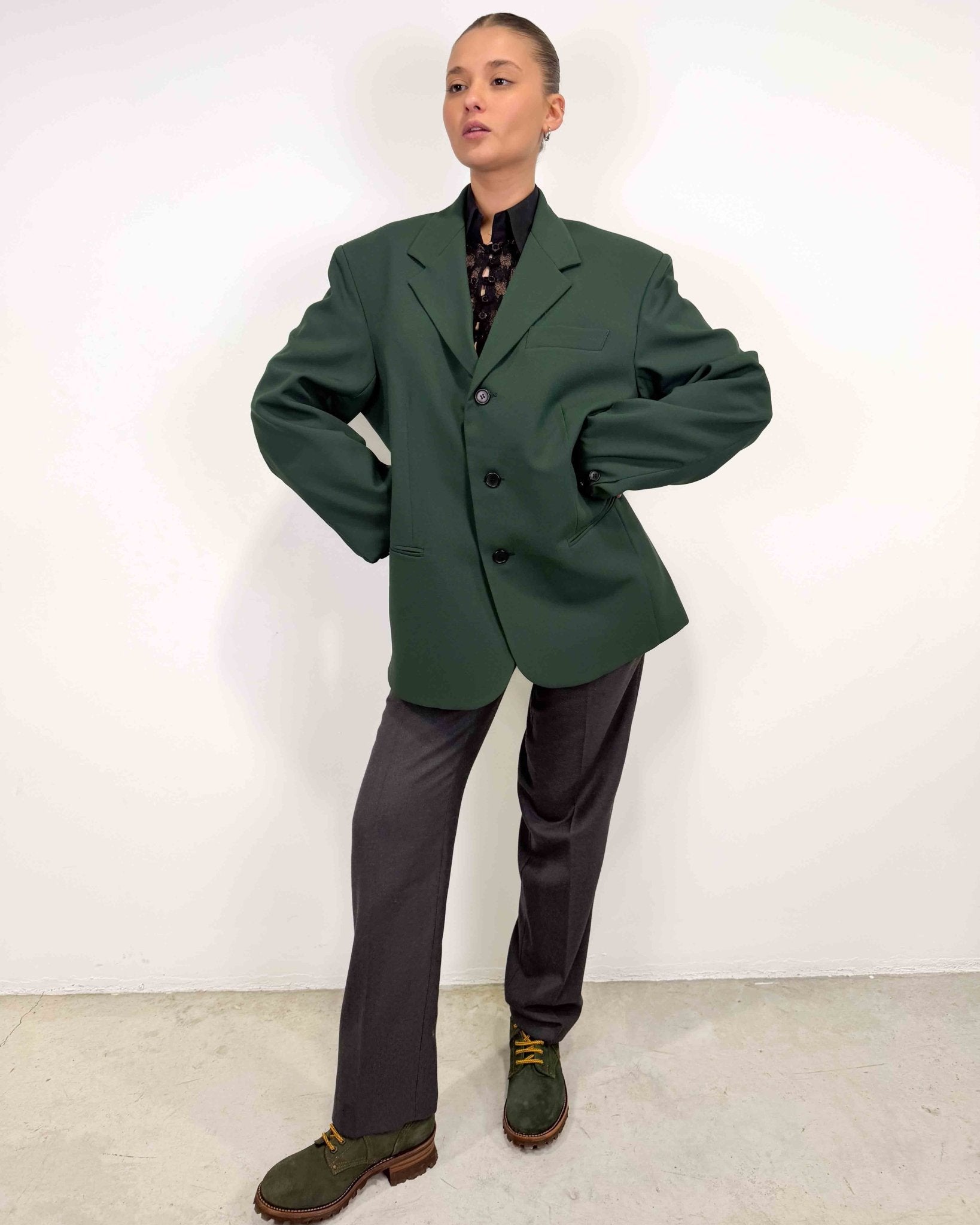 The Kris blazer - rig vert