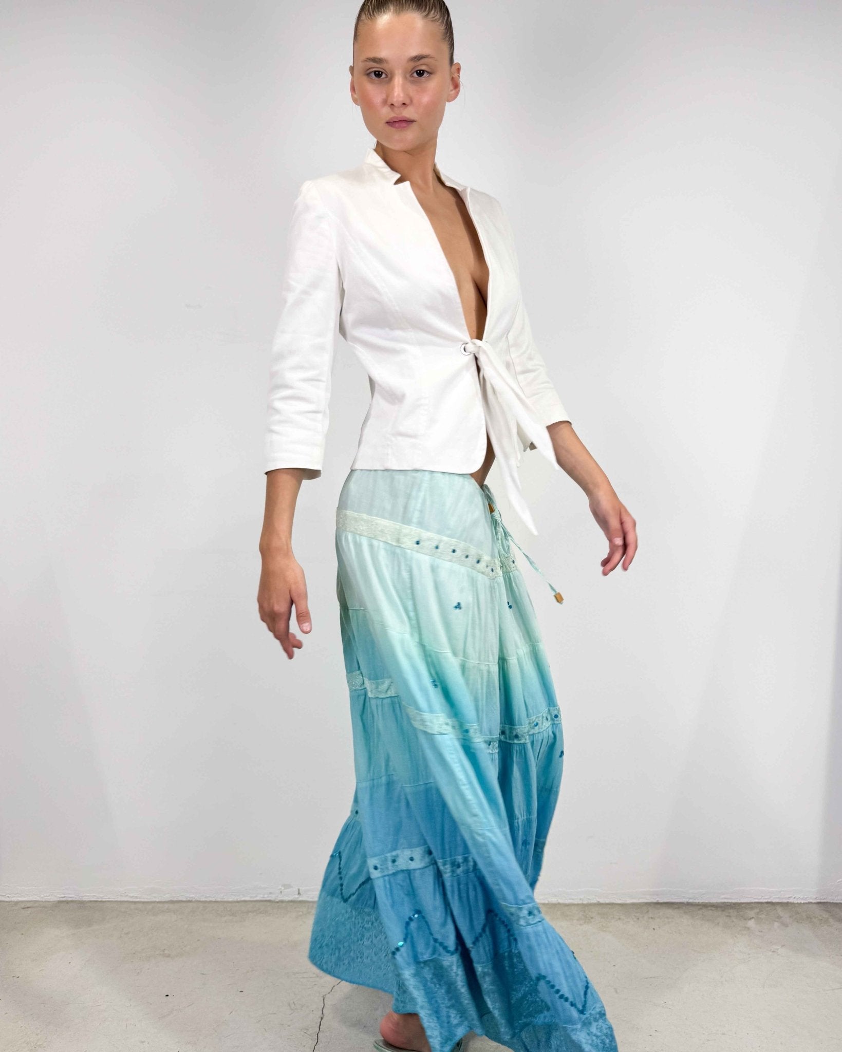 The Leanna skirt - rig vert