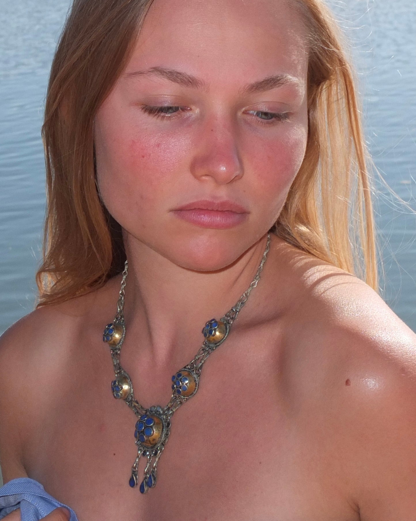 The Leeda necklace - rig vert