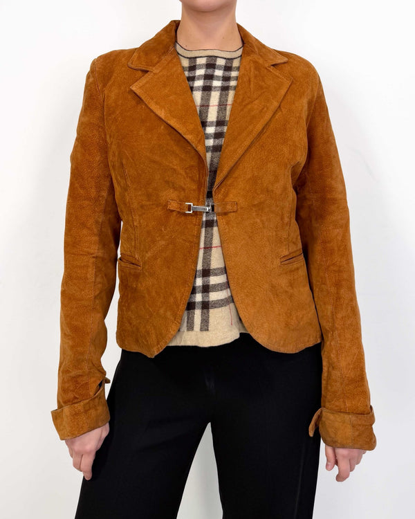 The Liezel leather jacket - rig vert