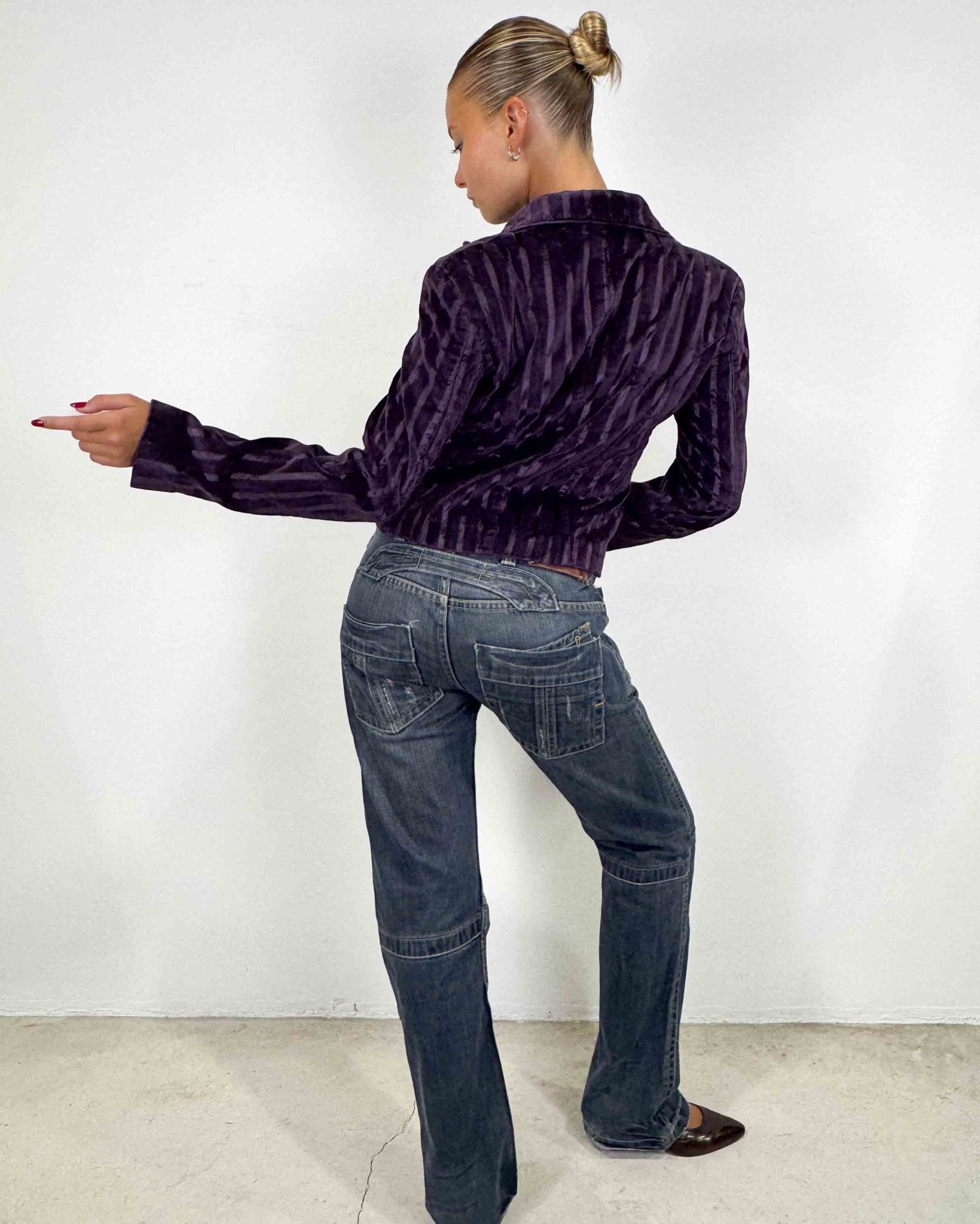 The Lixue blazer by Versace - rig vert