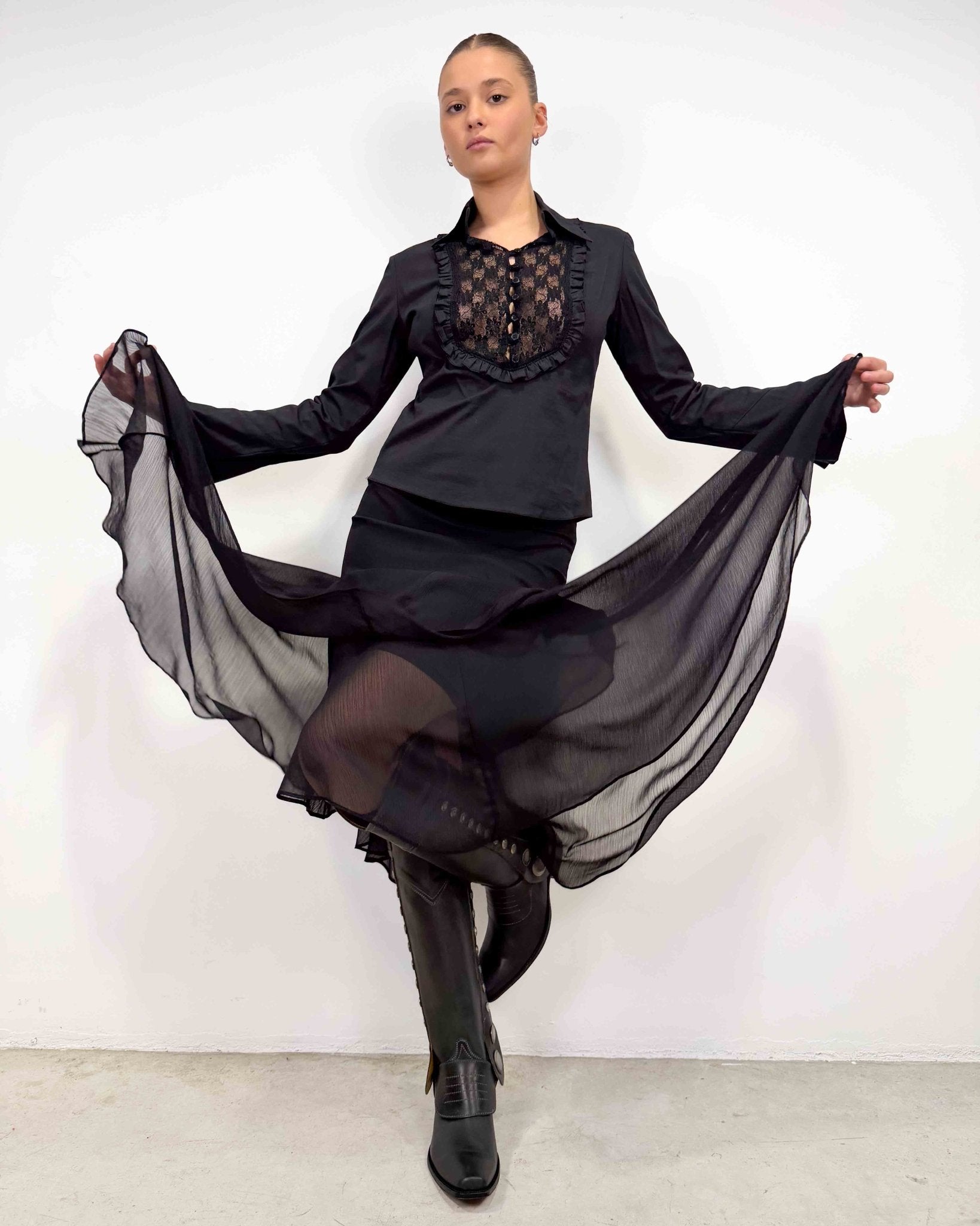 The Lorena skirt - rig vert