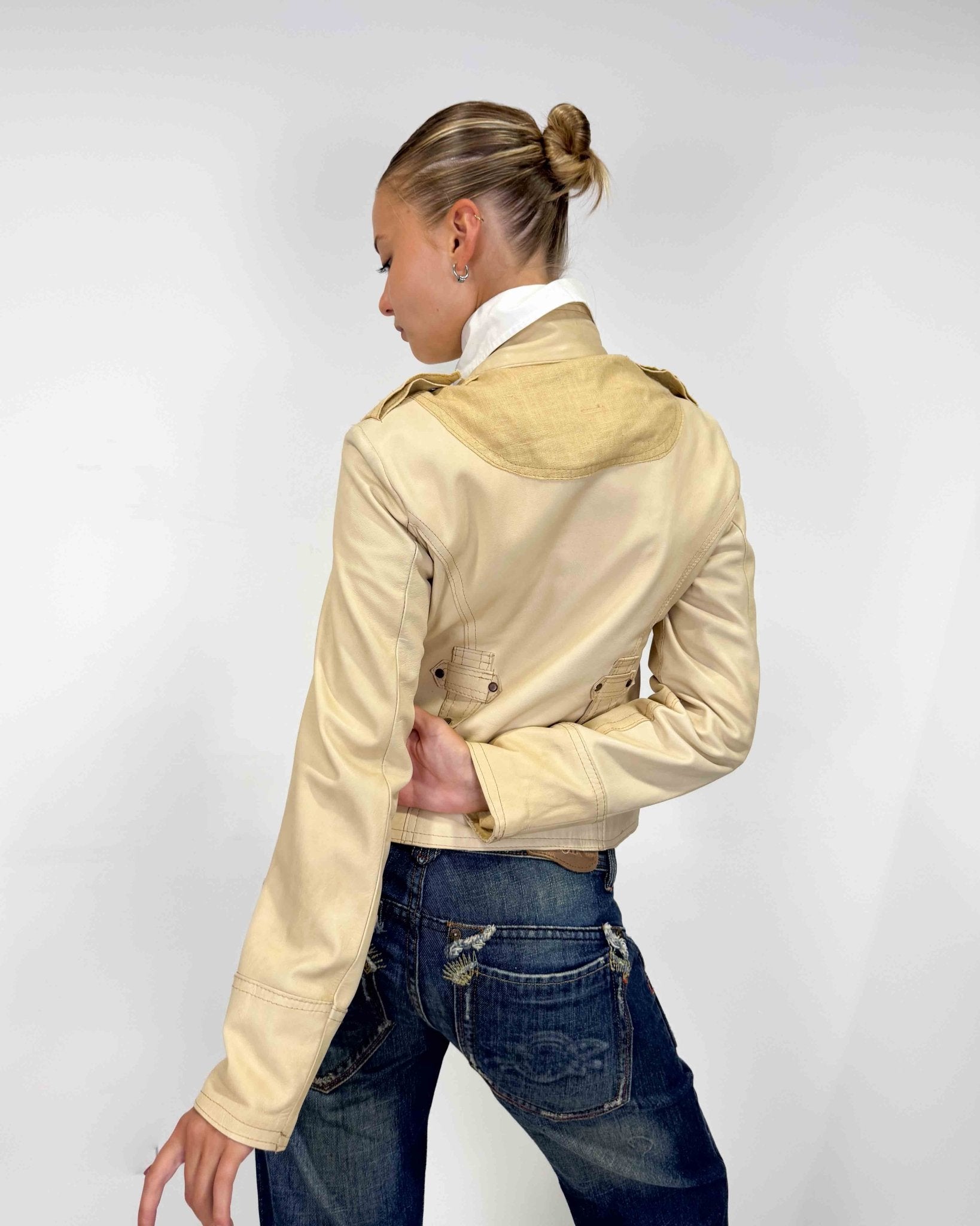 The Lua leather jacket - rig vert
