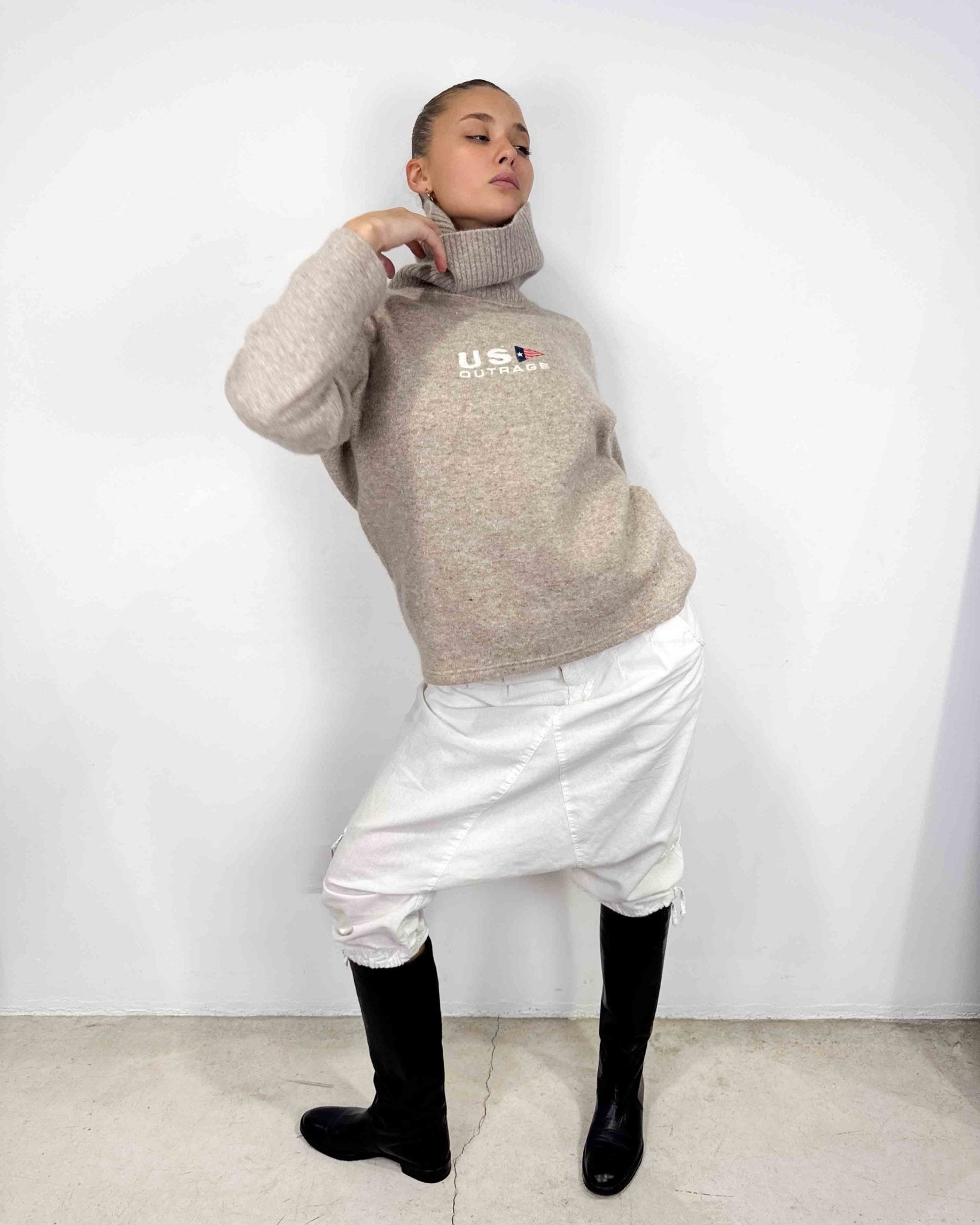 The Lucille sweater - rig vert