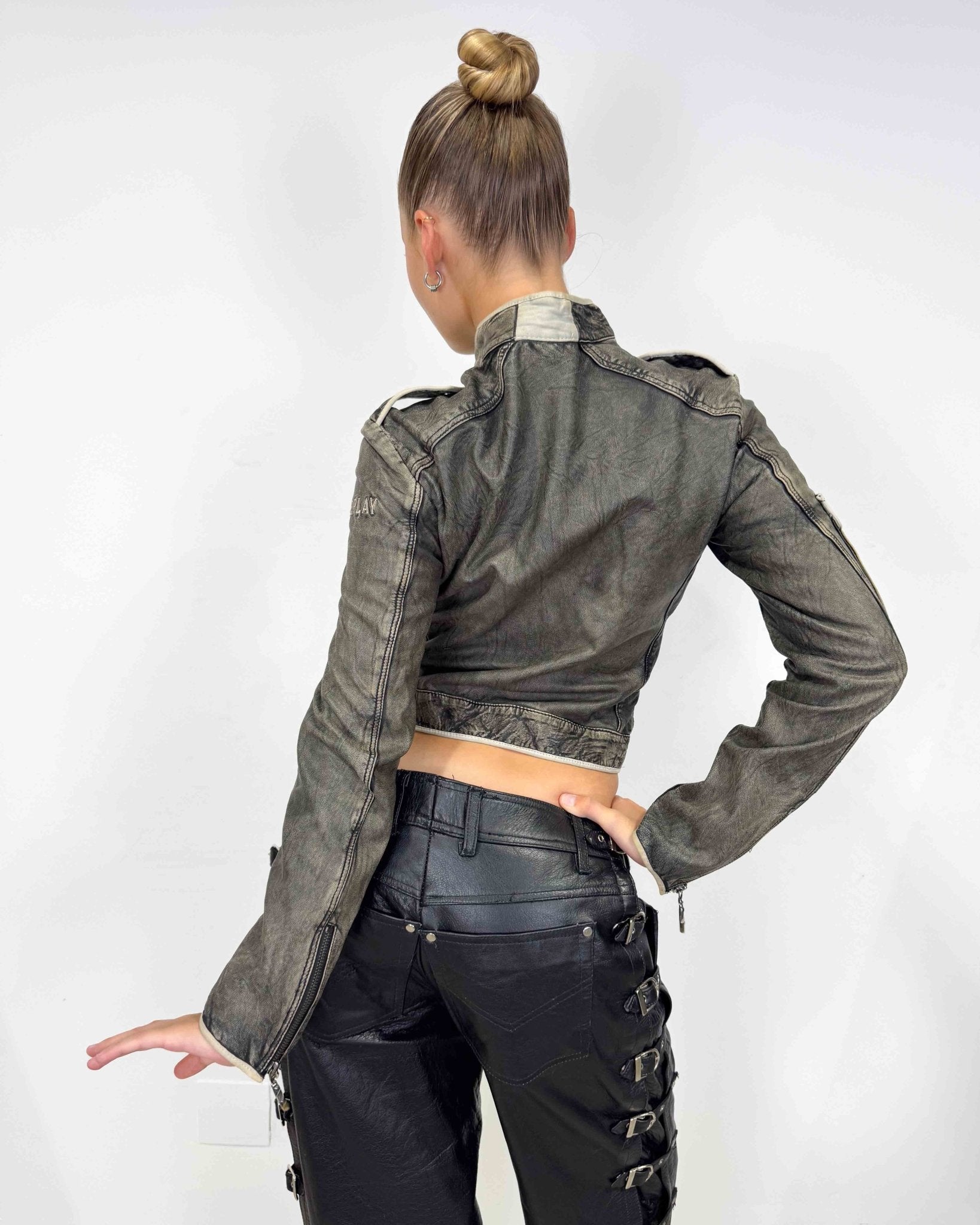 The Maca jacket by Replay - rig vert