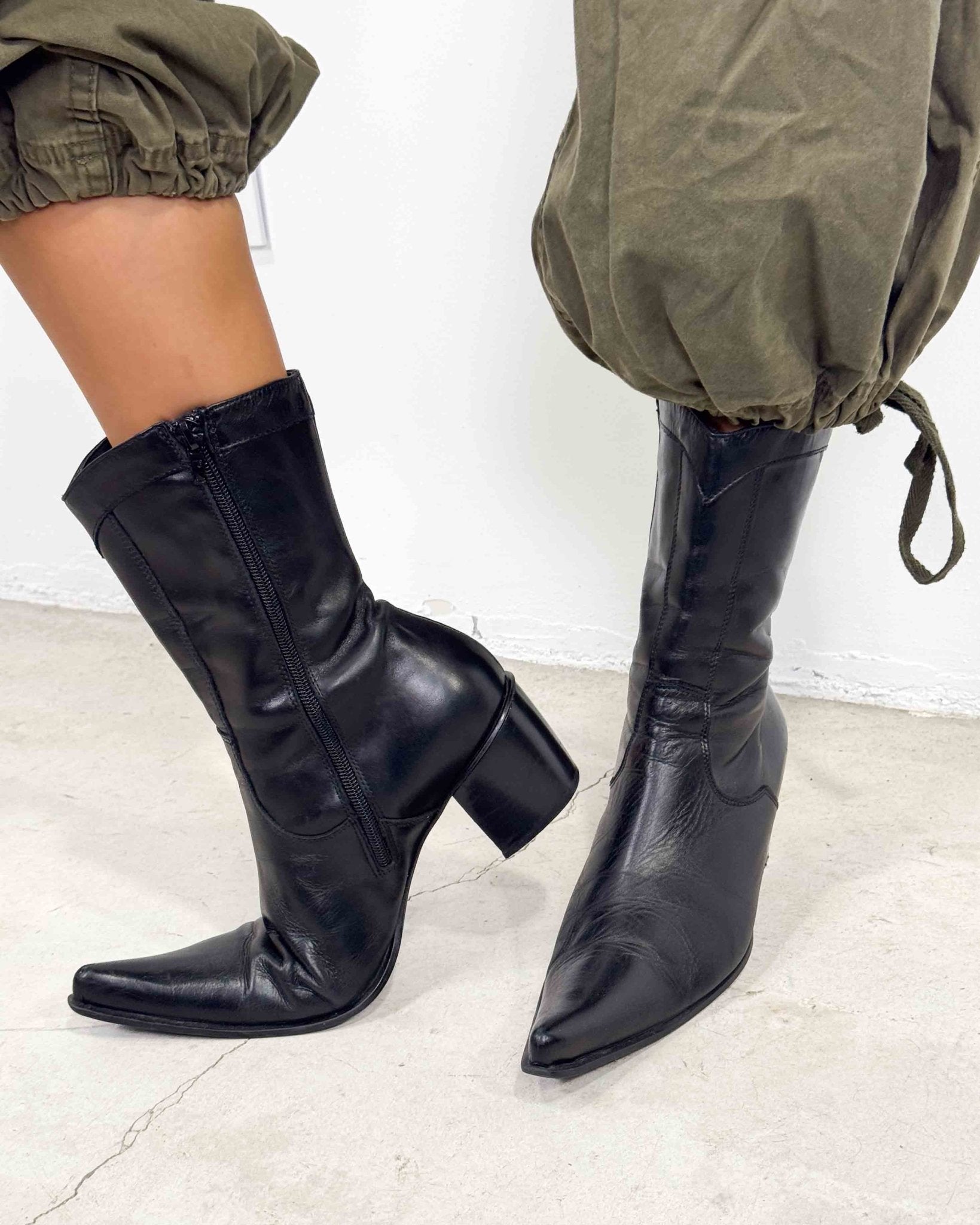 The Magdalena boots - rig vert