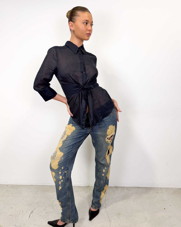 The Maimouna shirt by Marella - rig vert