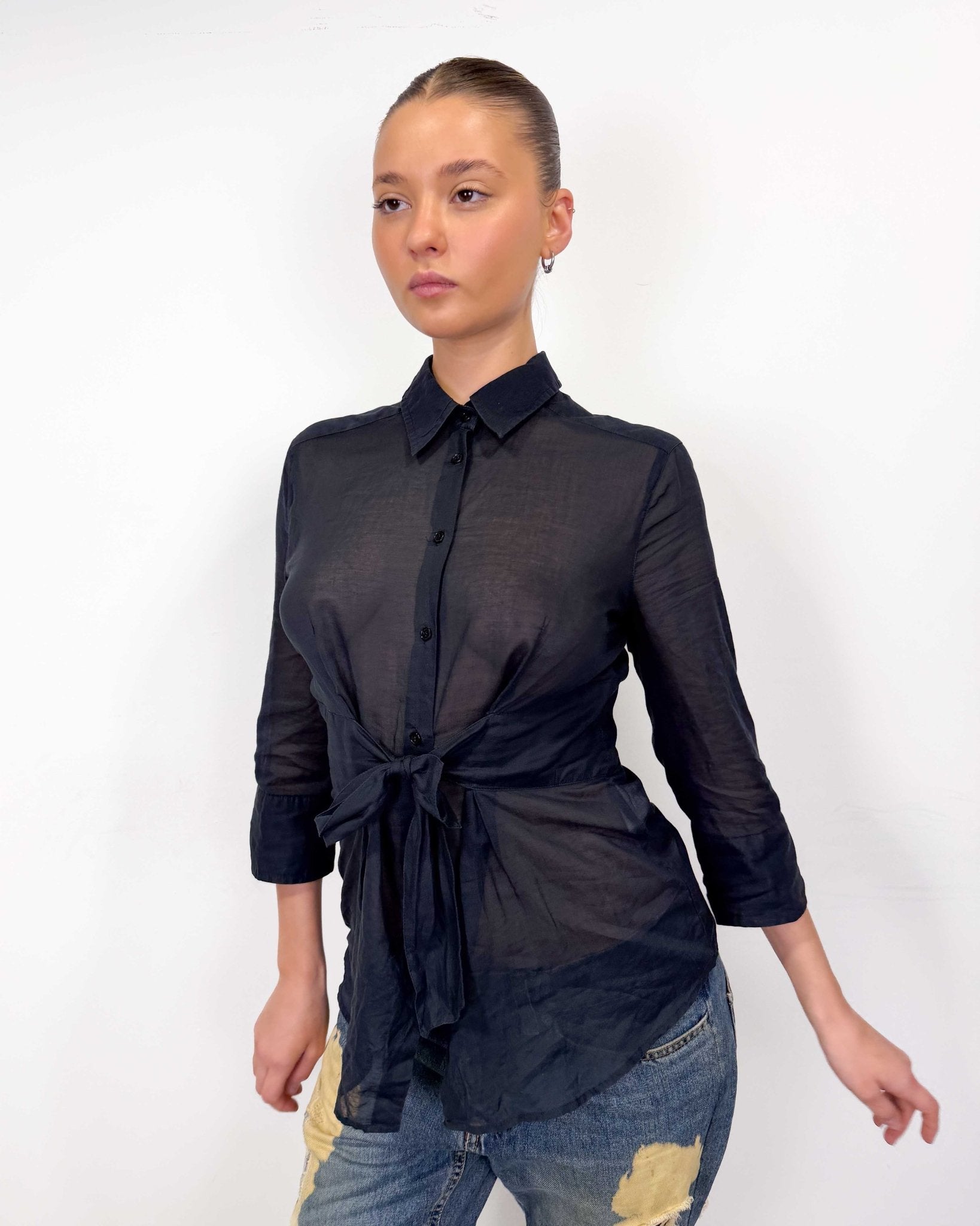 The Maimouna shirt by Marella - rig vert