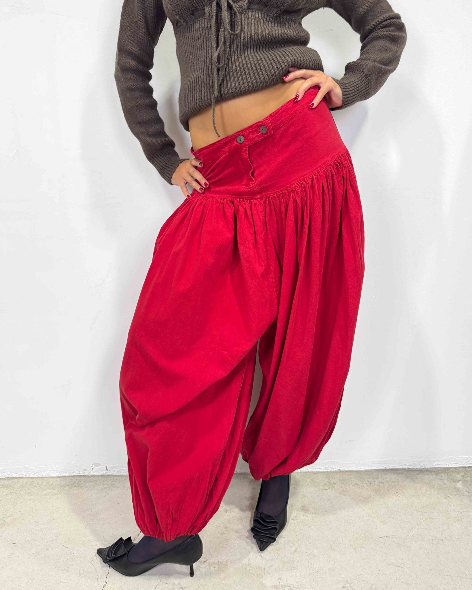 The Malena trousers - rig vert