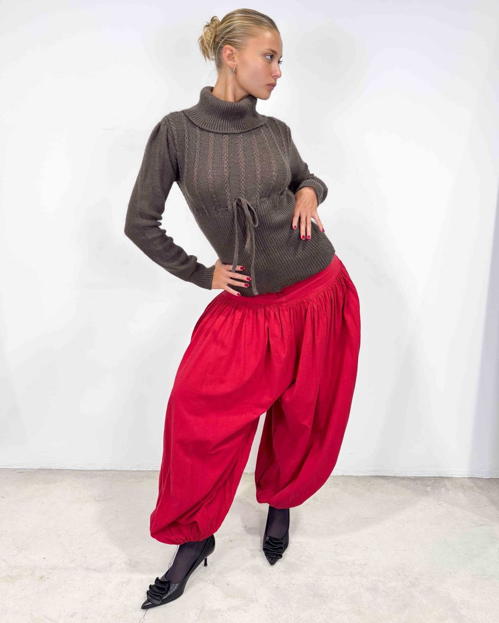 The Malena trousers - rig vert