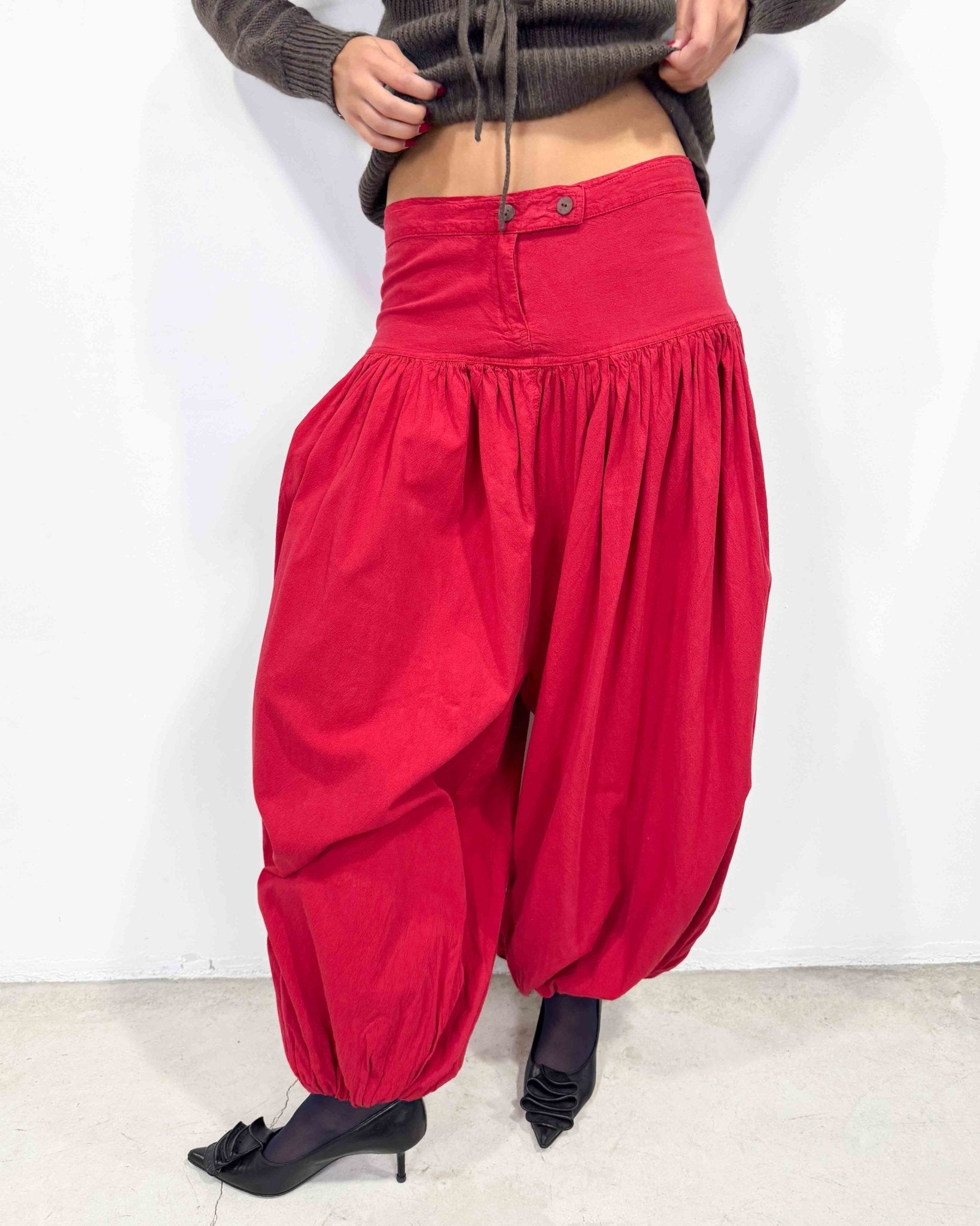 The Malena trousers - rig vert