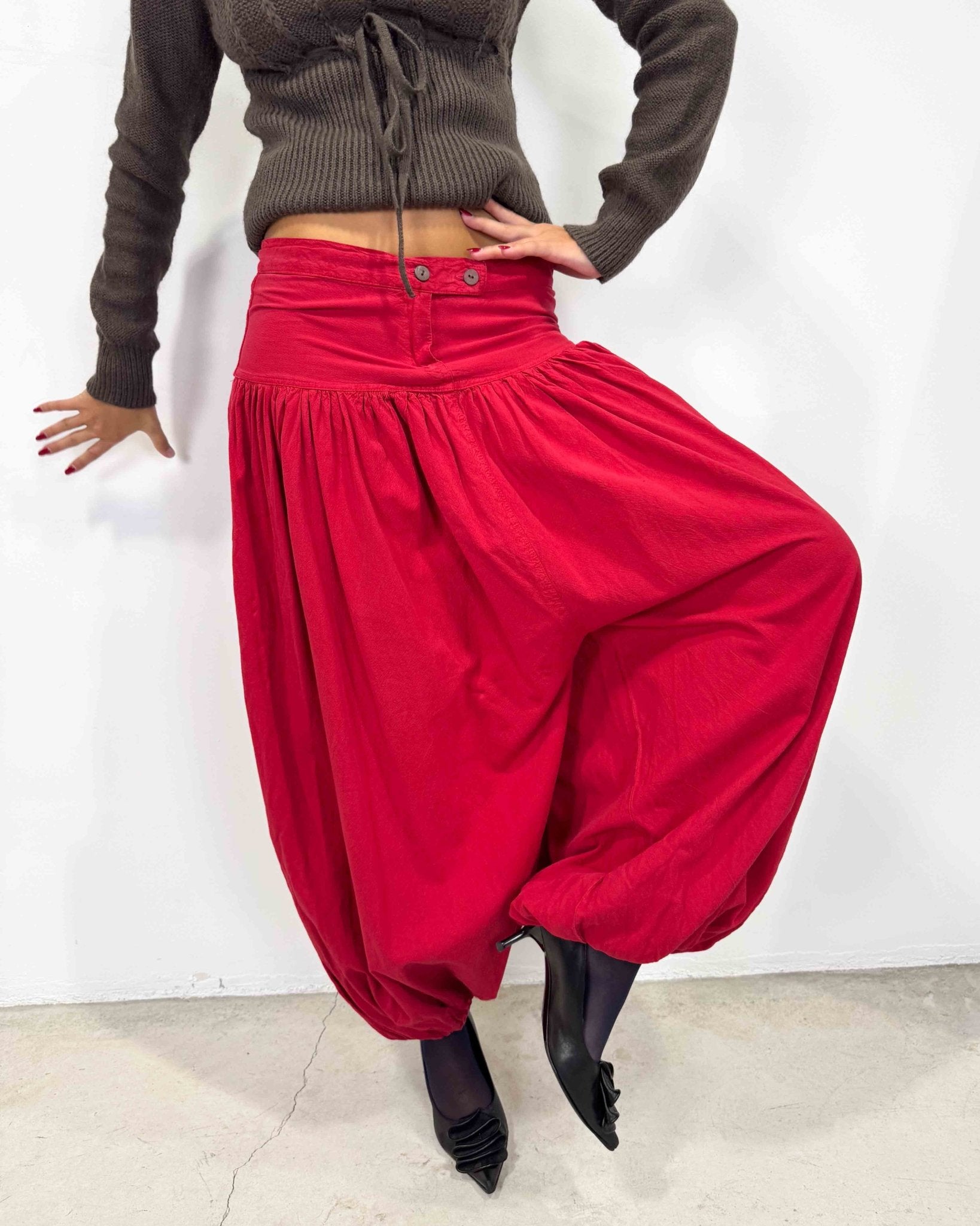 The Malena trousers - rig vert