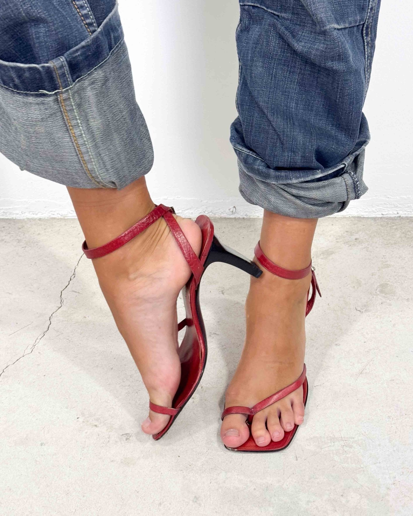 The Manon sandals - rig vert