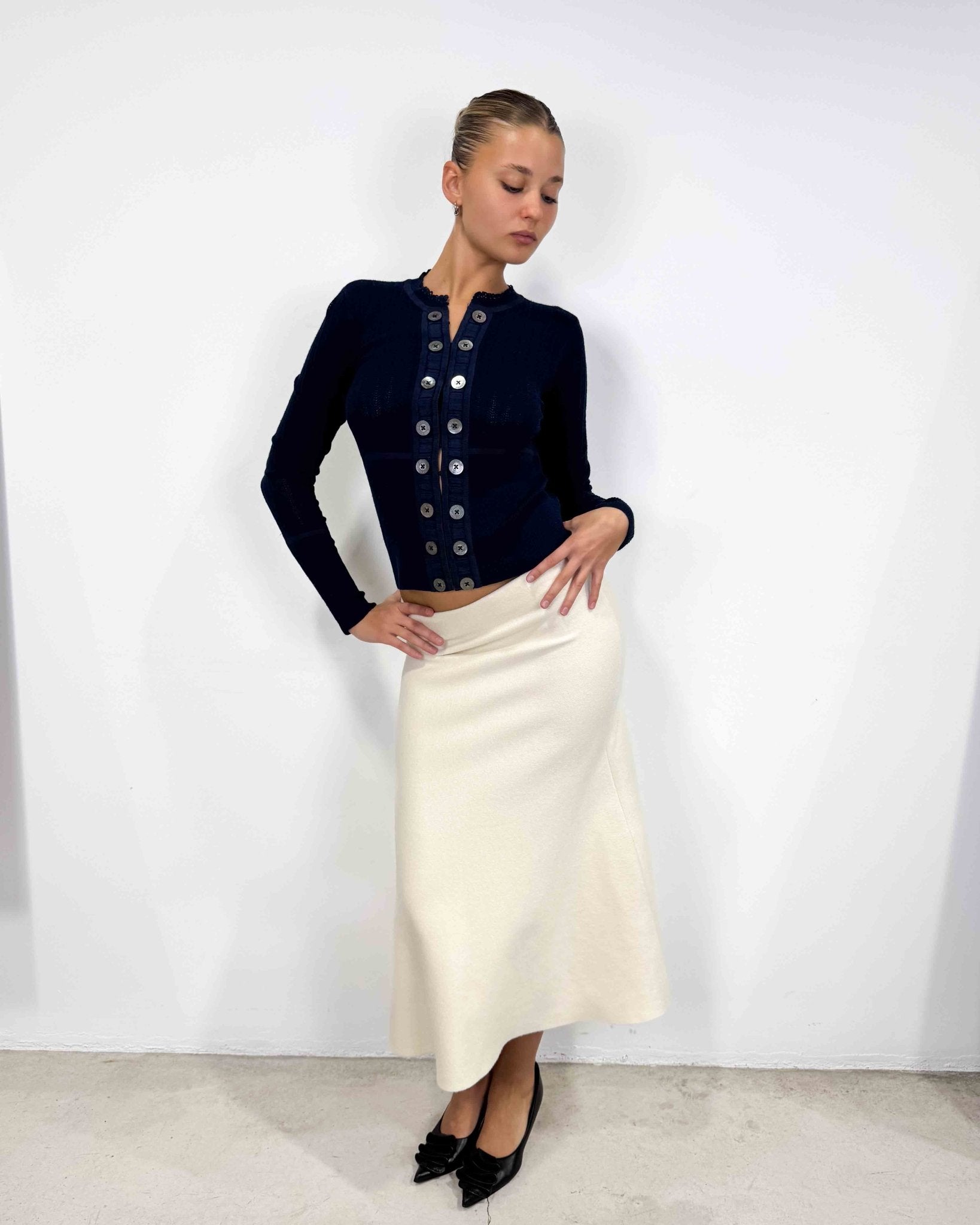 The Marie Claire skirt - rig vert