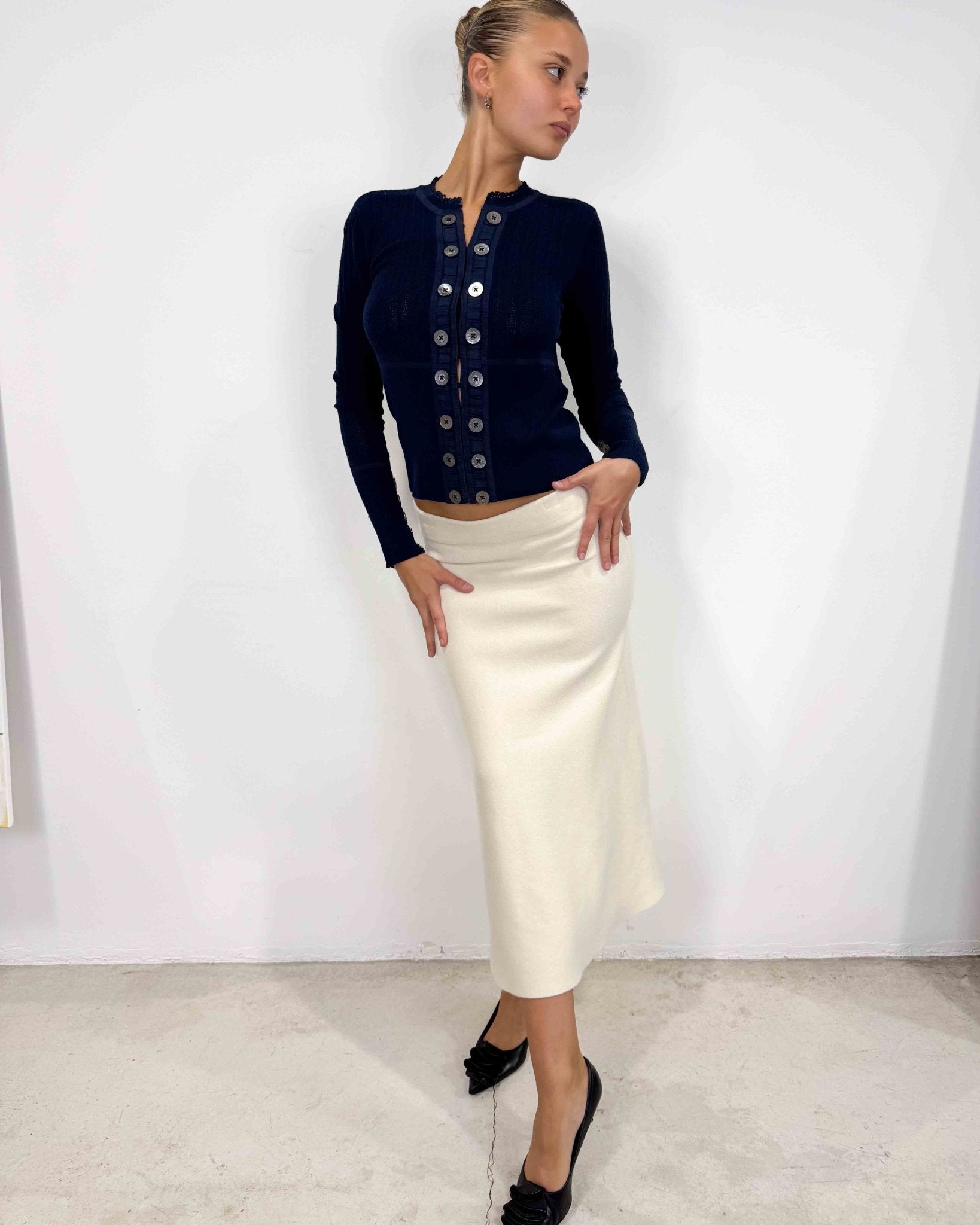 The Marie Claire skirt - rig vert