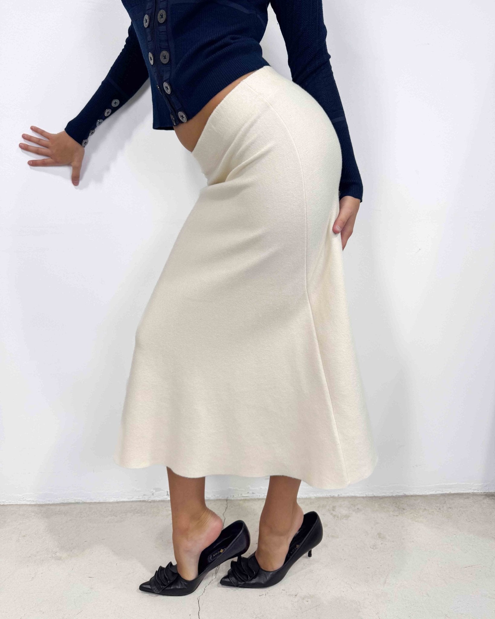 The Marie Claire skirt - rig vert