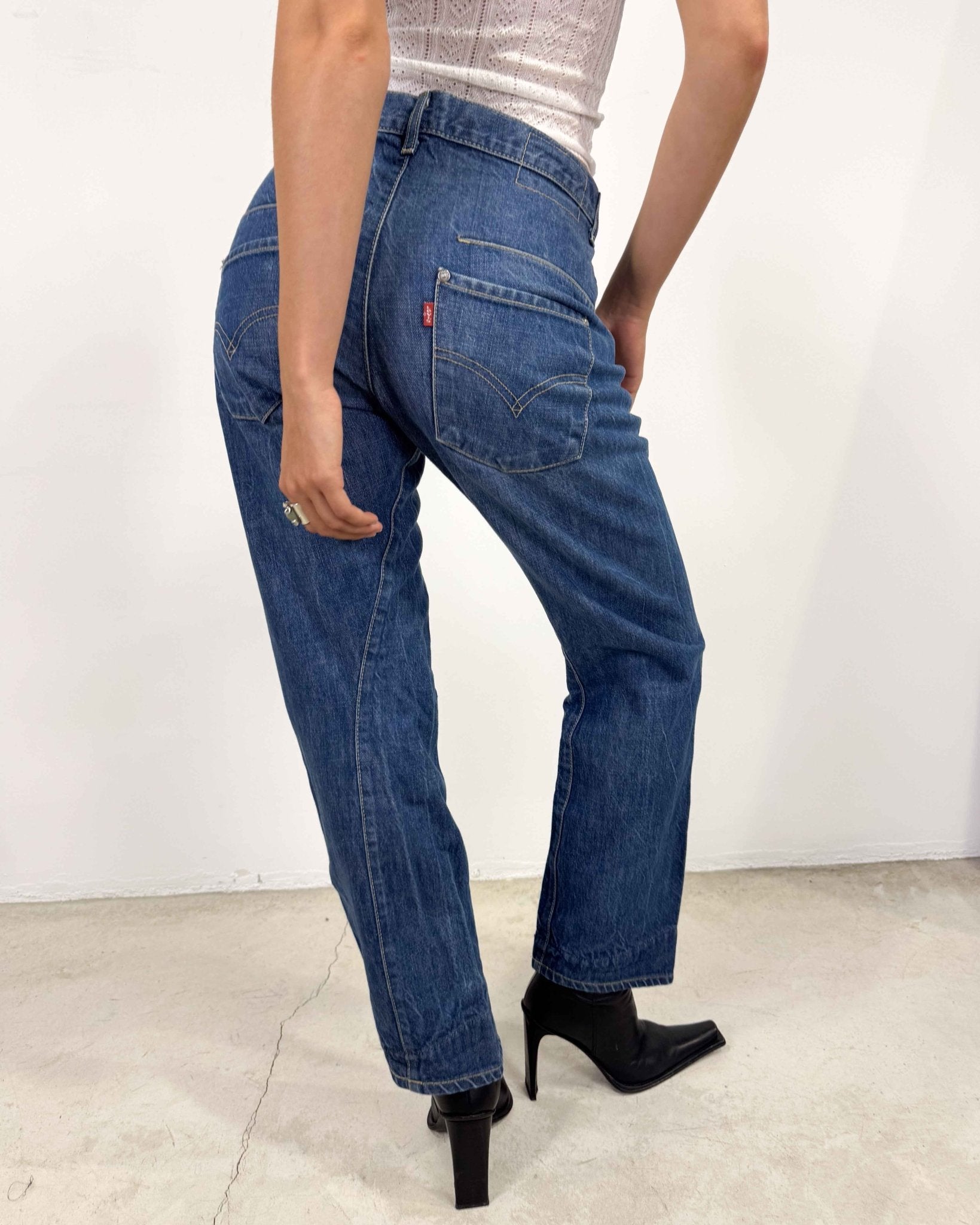 The Mariette jeans by Levis - rig vert
