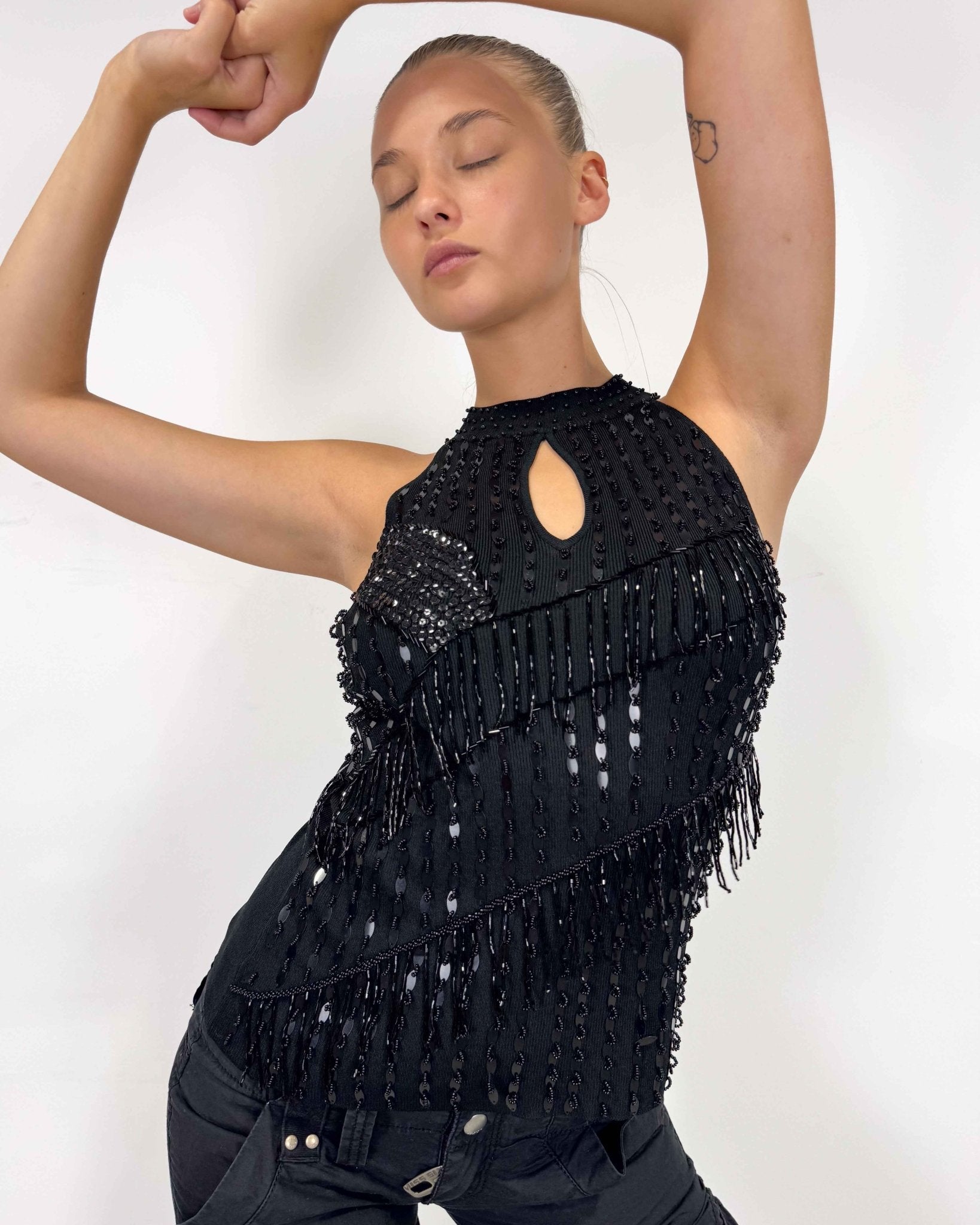 The Marjorie top - rig vert
