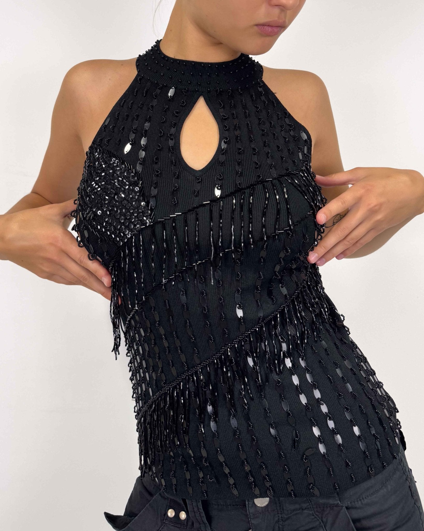 The Marjorie top - rig vert