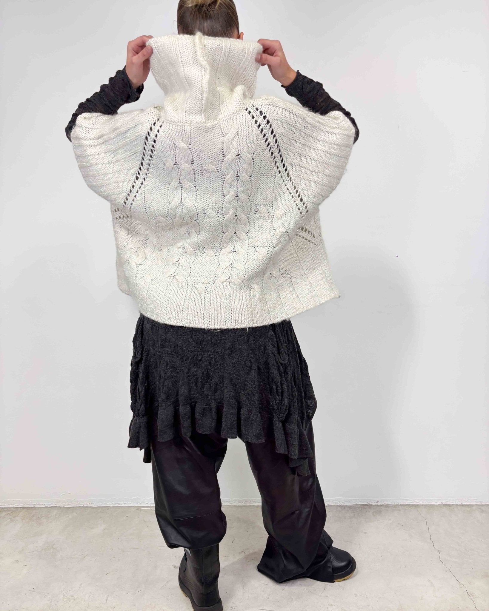 The Marla knit jumper - rig vert