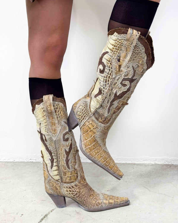 The Marlene boots - rig vert