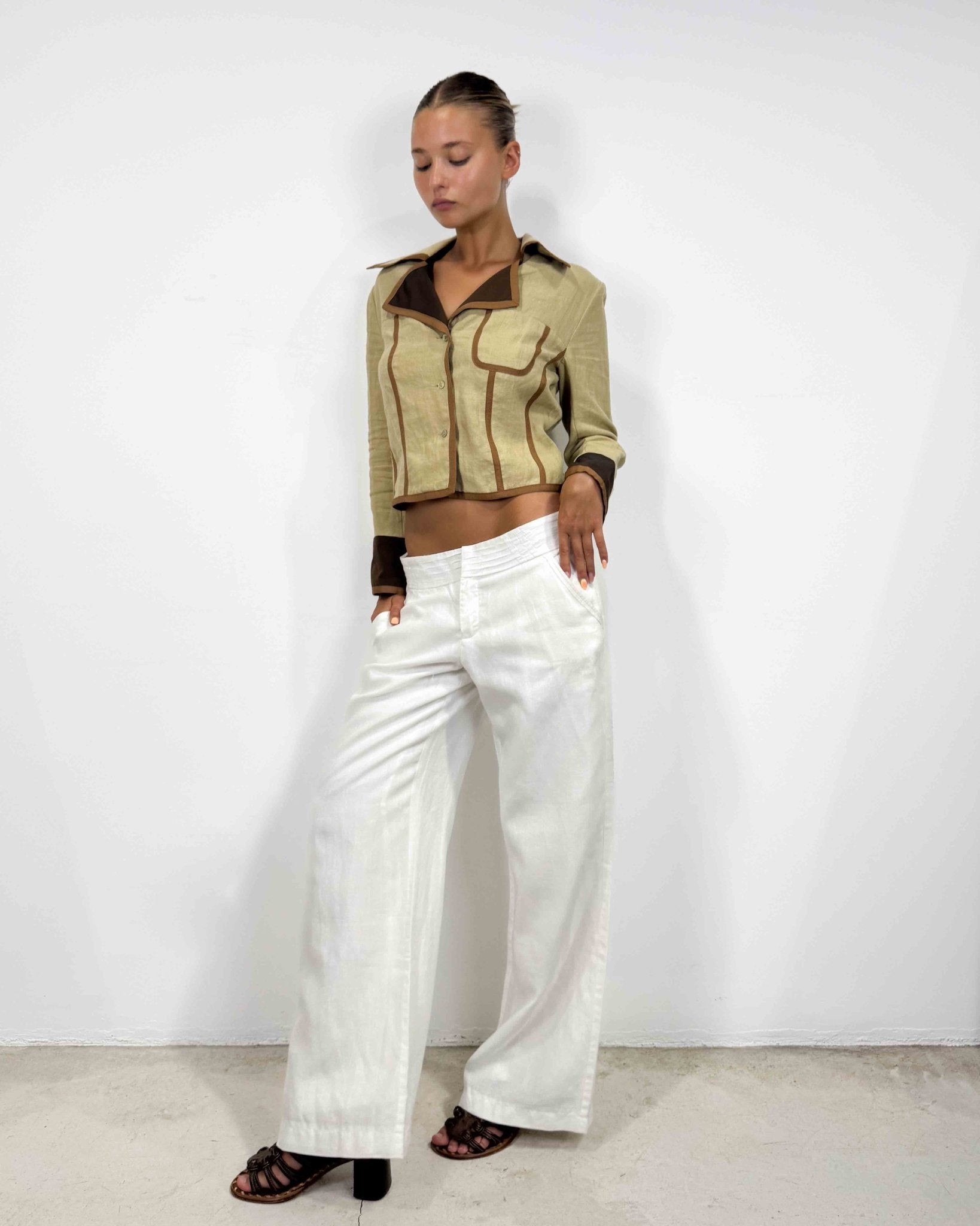 The Miranda pants - rig vert