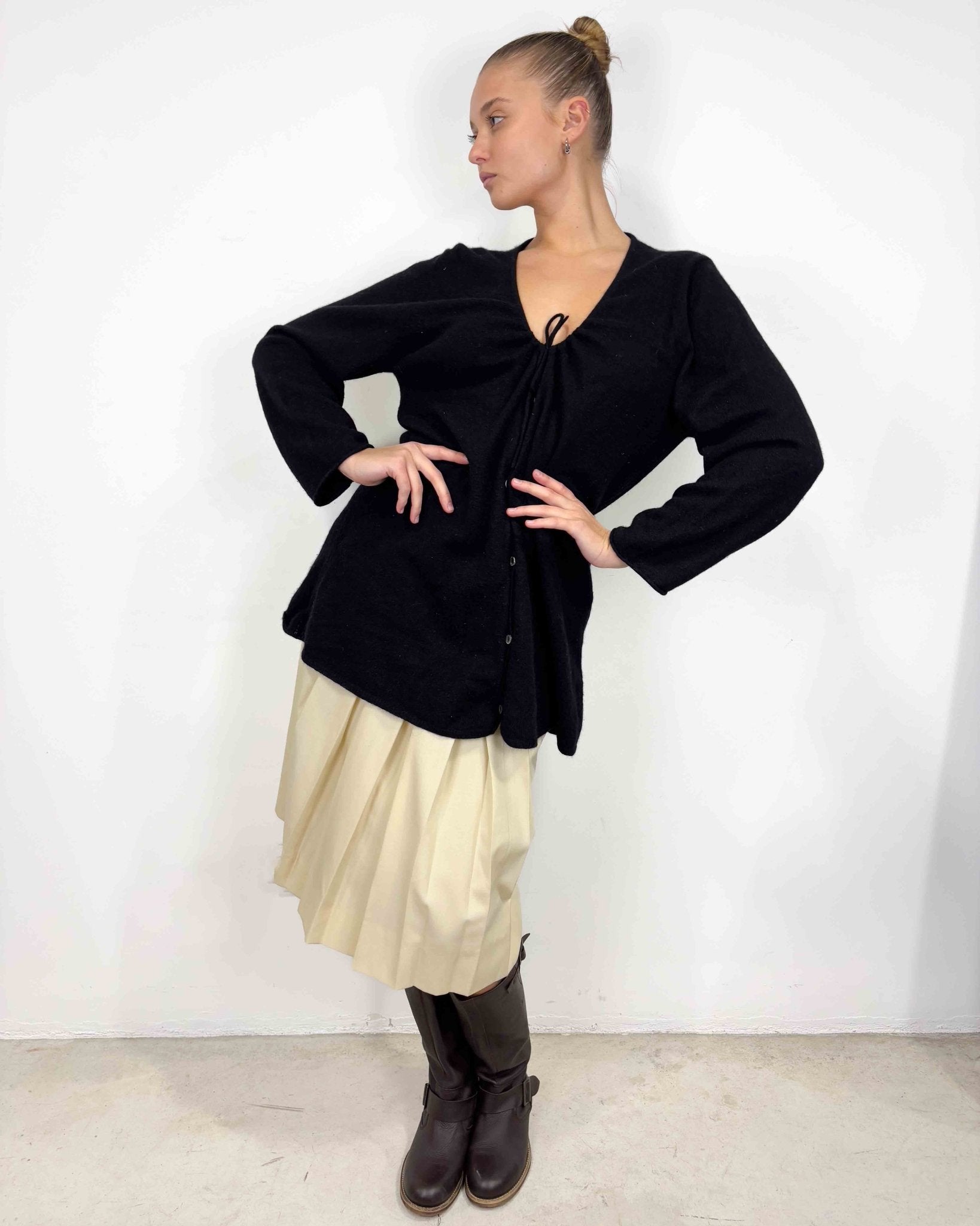 The Molly cardigan - rig vert