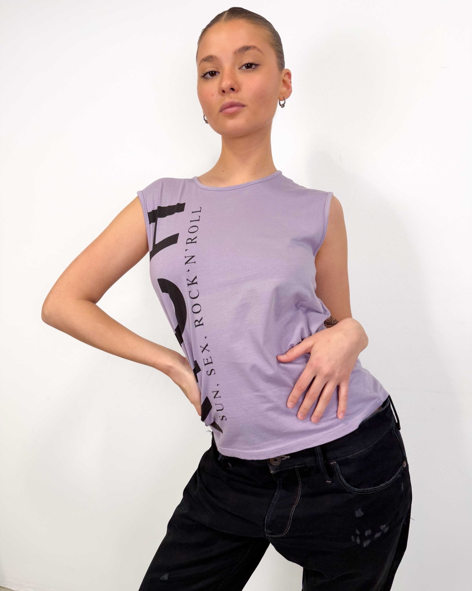 The Monique top by John Richmond - rig vert