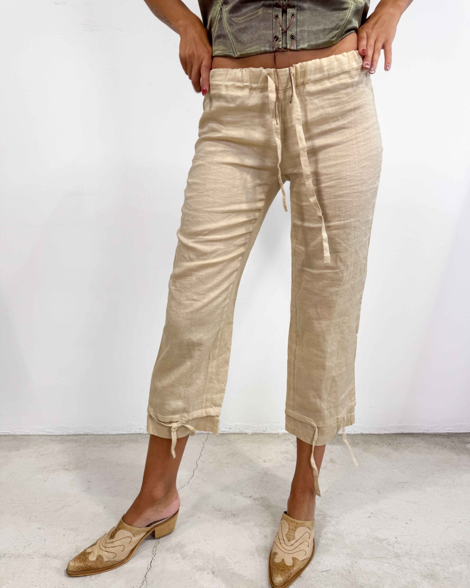 The Nadia pants - rig vert