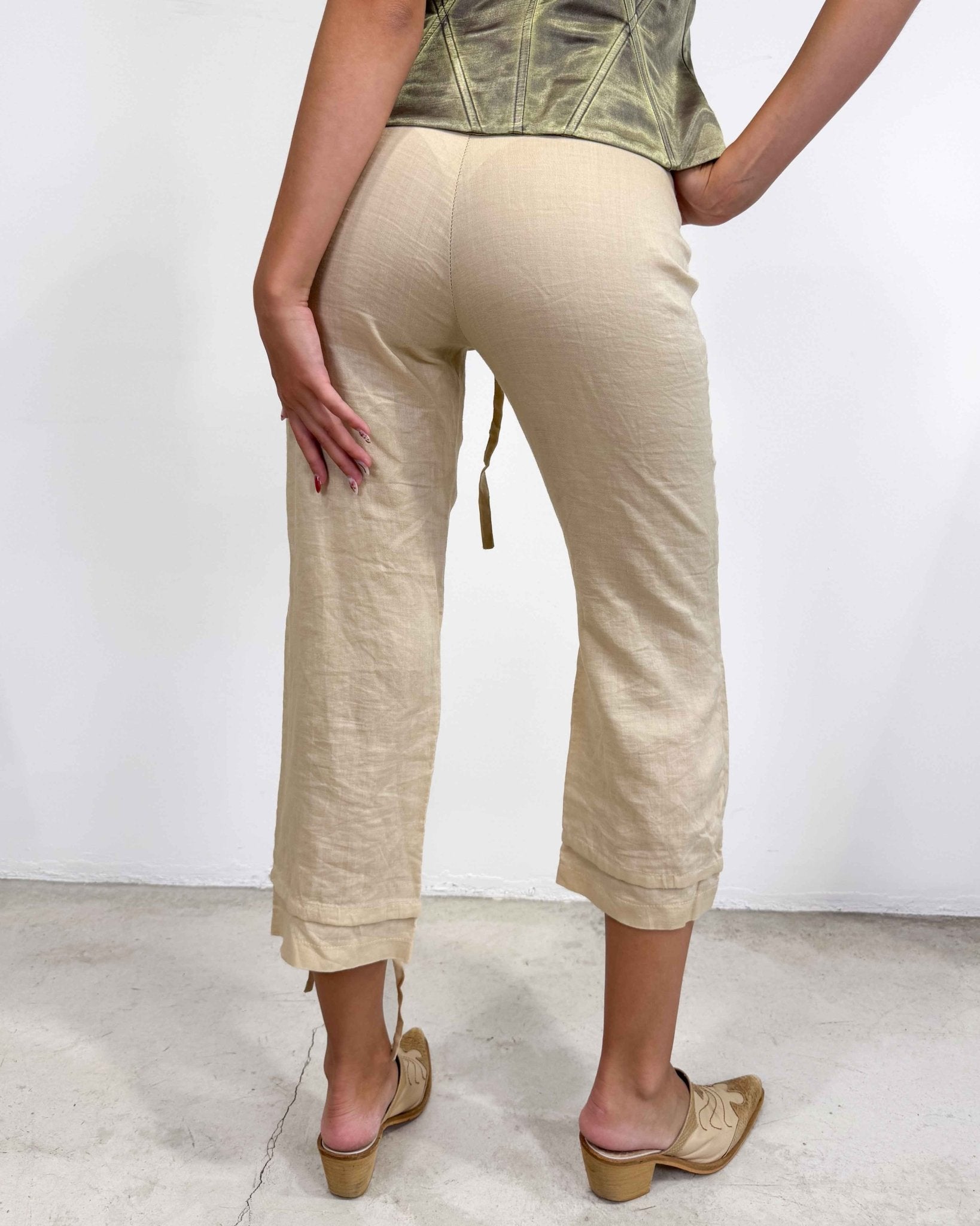 The Nadia pants - rig vert