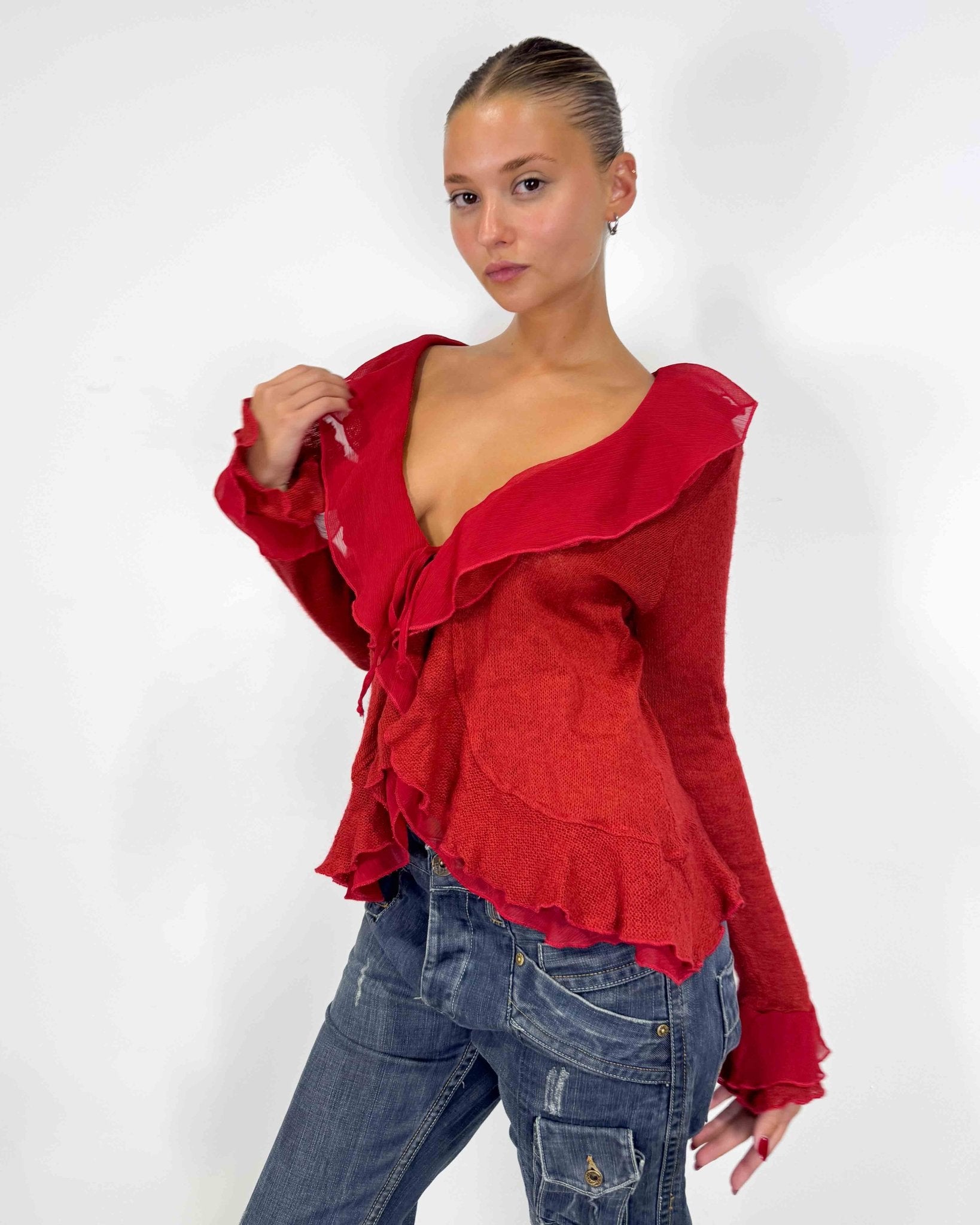 The Nora cardigan - rig vert