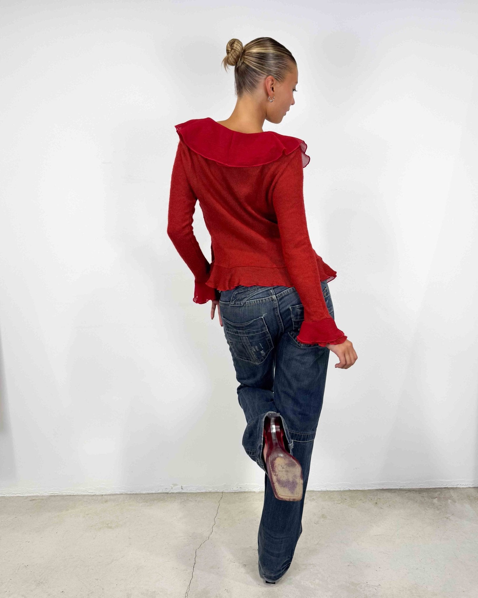 The Nora cardigan - rig vert