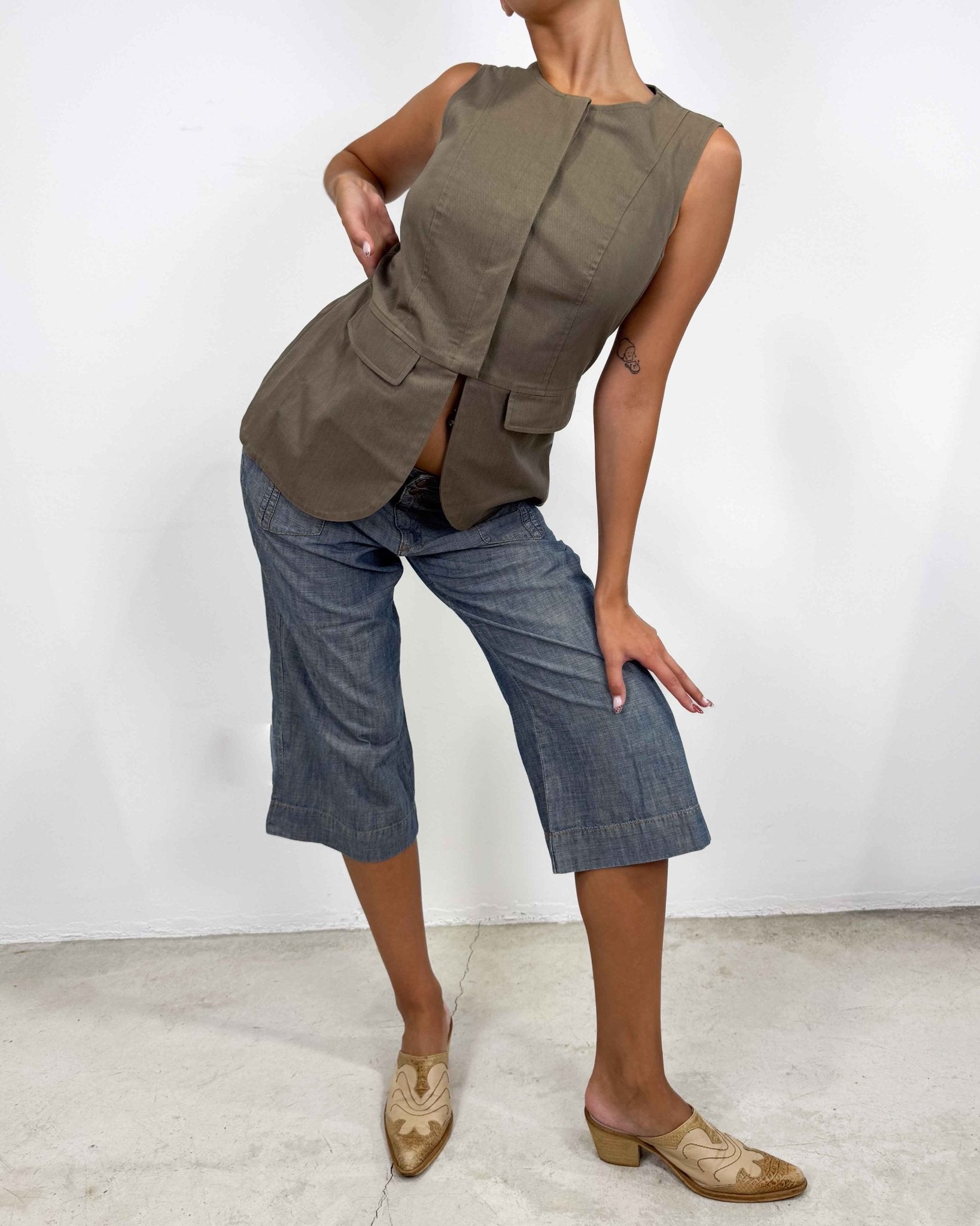 The Odette top - rig vert