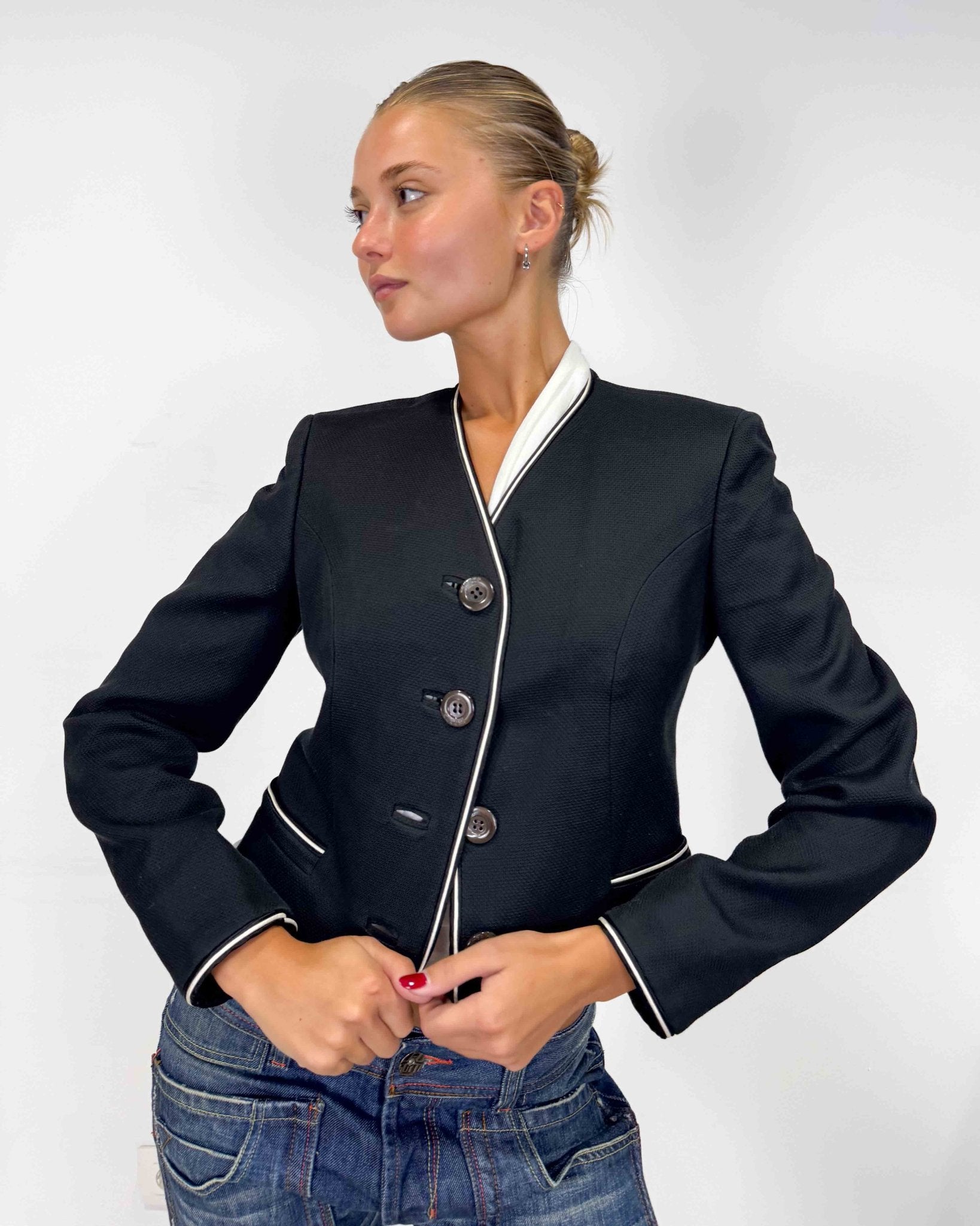The Odine blazer by Gianni Versace – rig vert