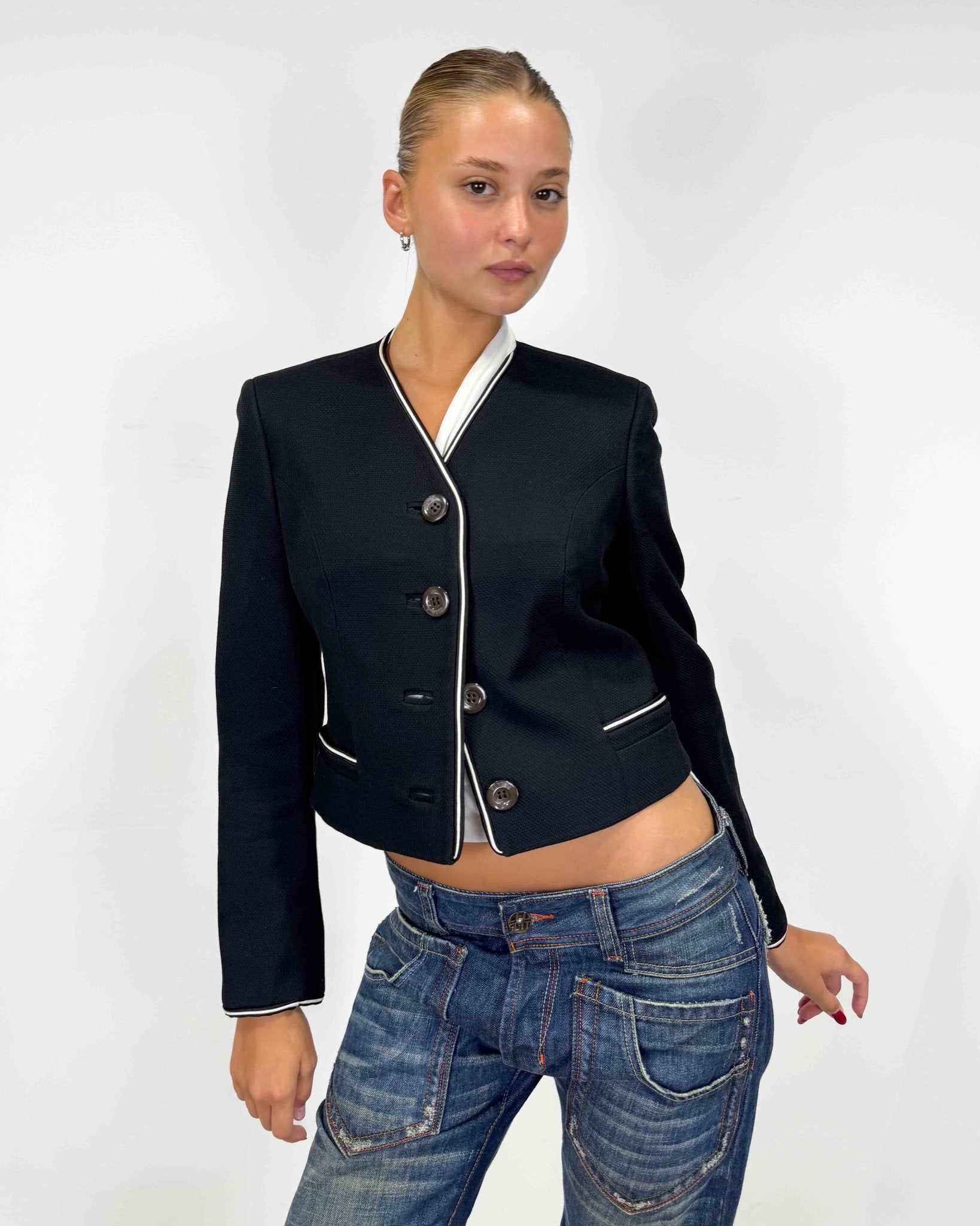 The Odine blazer by Gianni Versace - rig vert