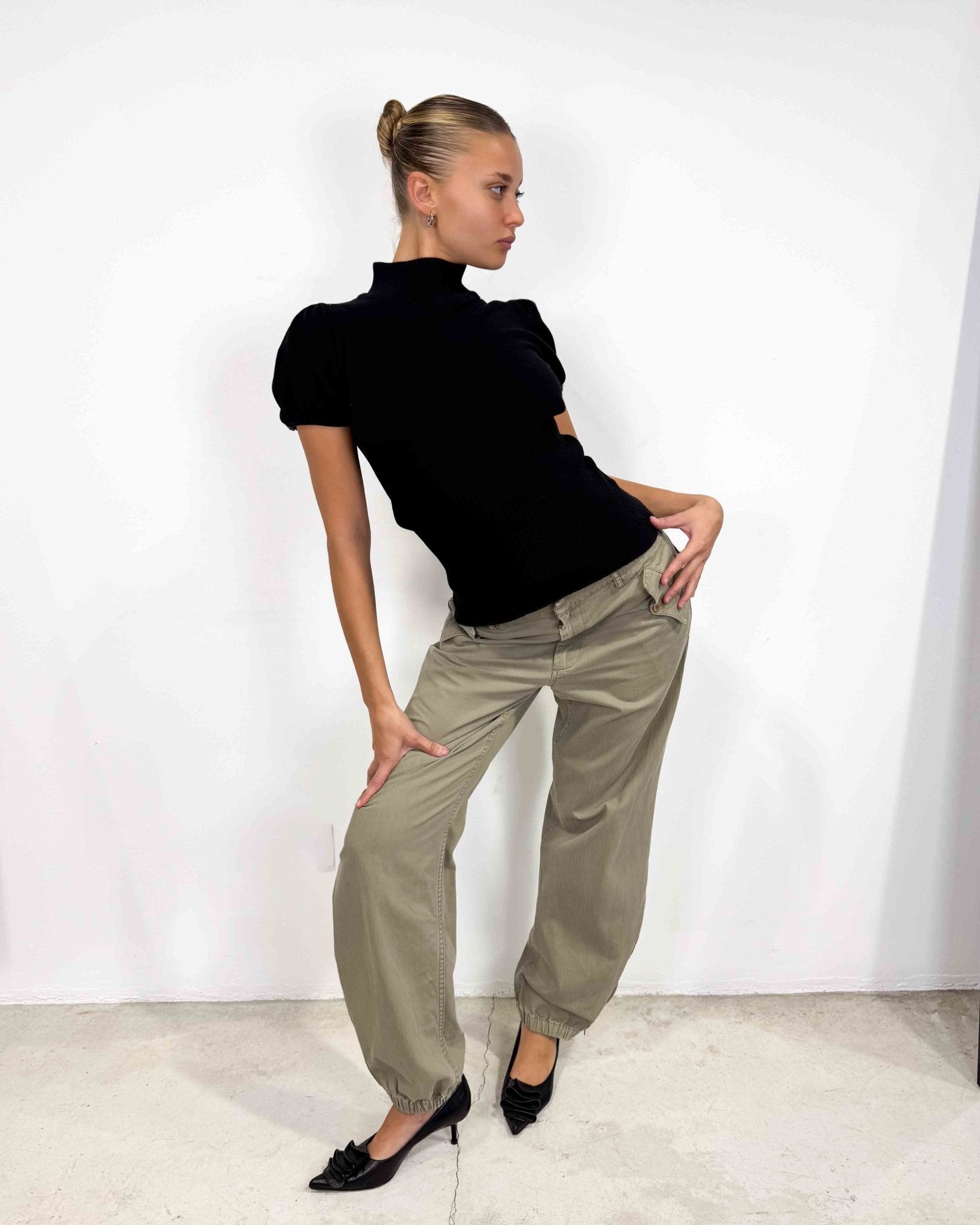 The Okra pants - rig vert
