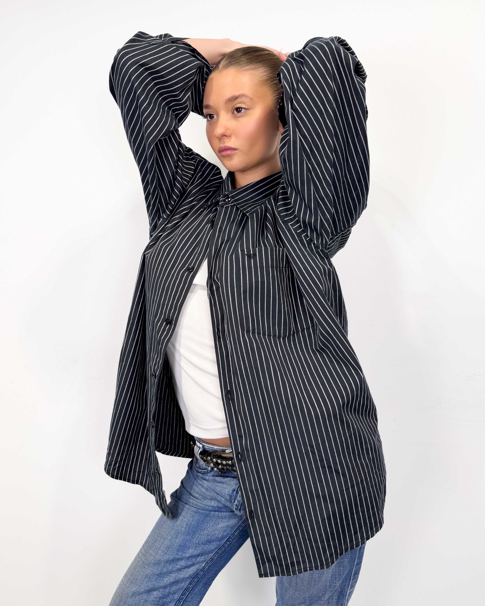 The Olive shirt by Giorgio Armani - rig vert