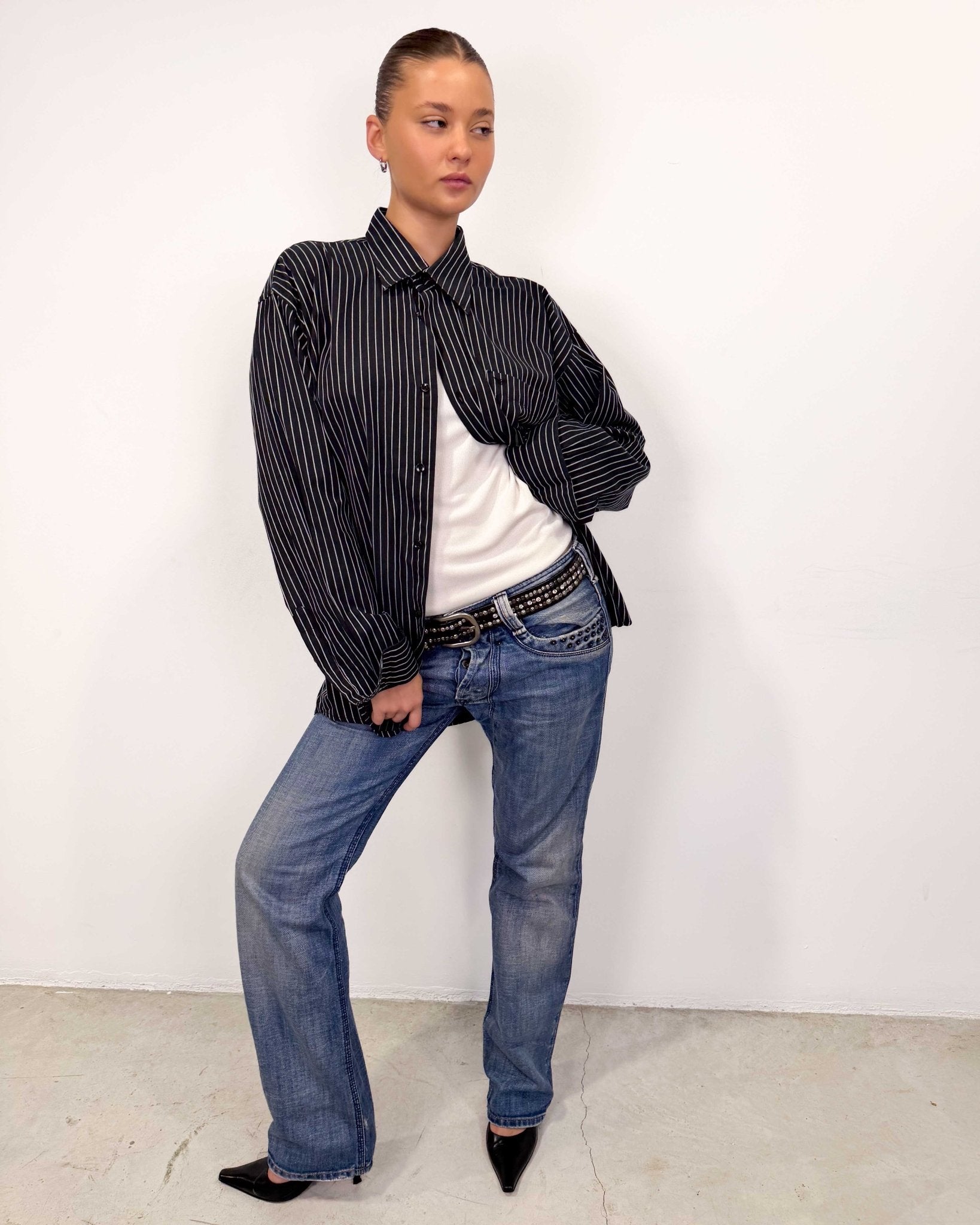 The Olive shirt by Giorgio Armani - rig vert
