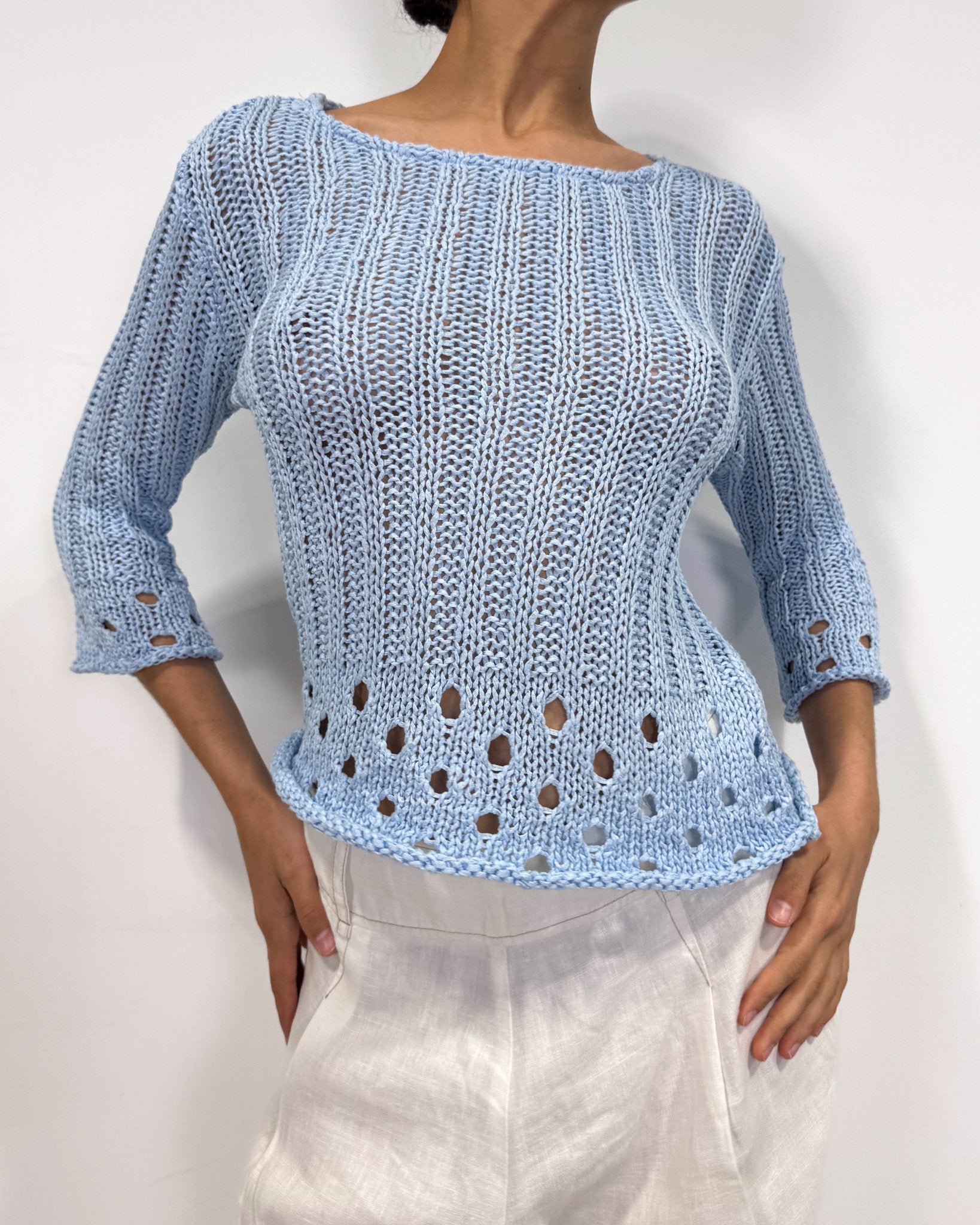 The Olivia sweater - rig vert
