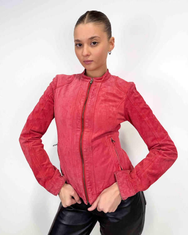 The Onire leather jacket - rig vert
