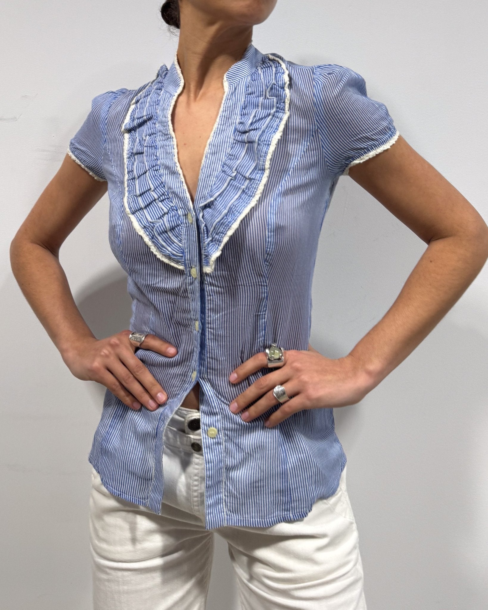 The Opal blouse - rig vert
