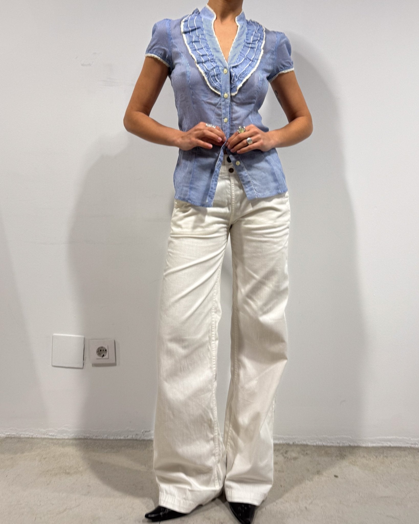 The Opal blouse - rig vert